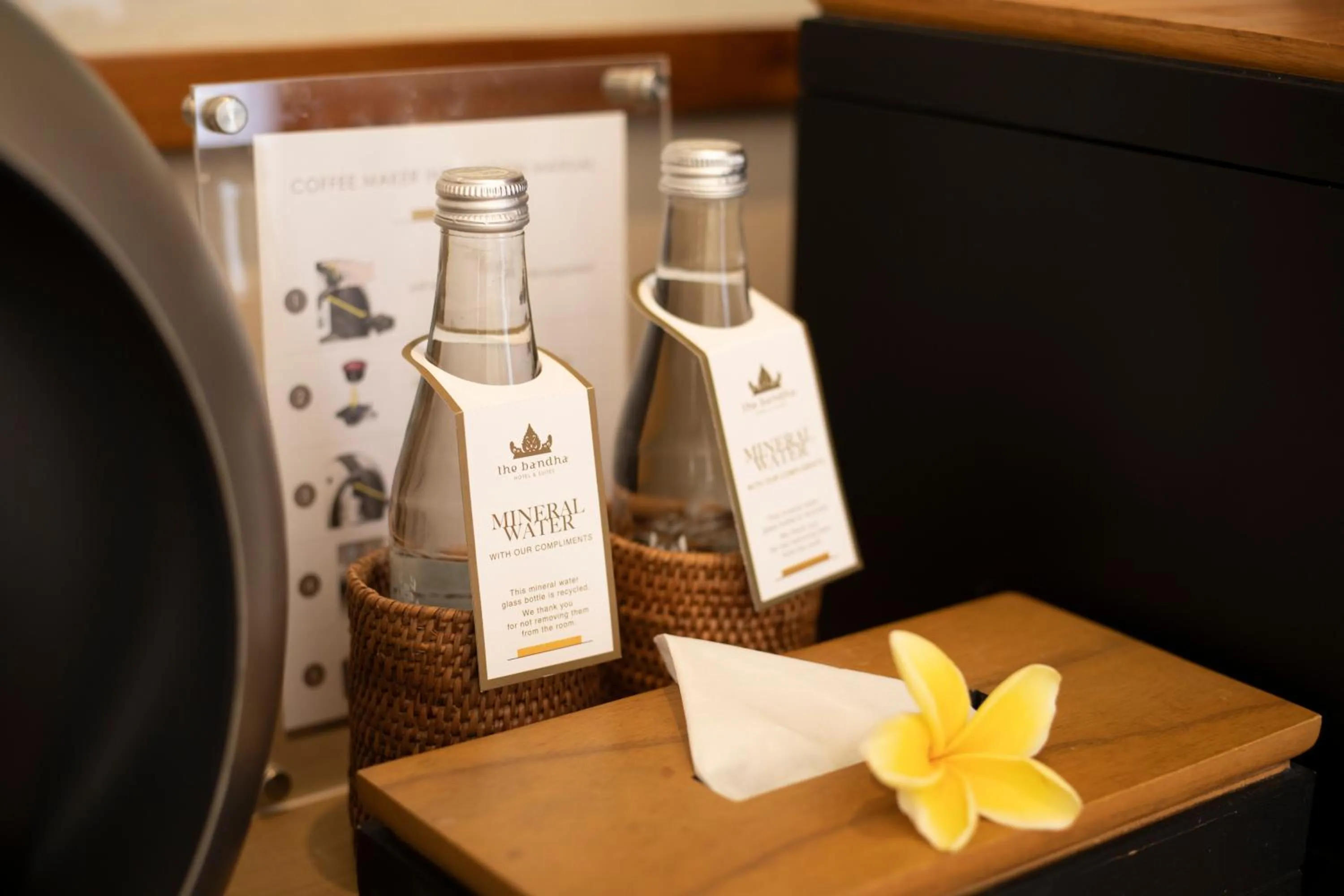 room service in Royal Suites at The Bandha