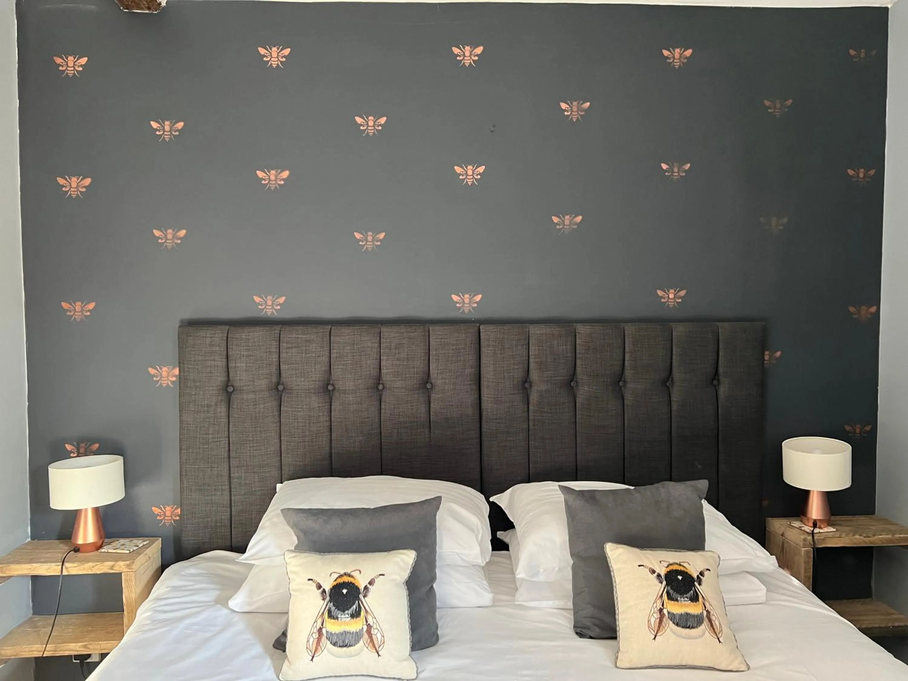 Bed in The Bell Inn, Rickinghall