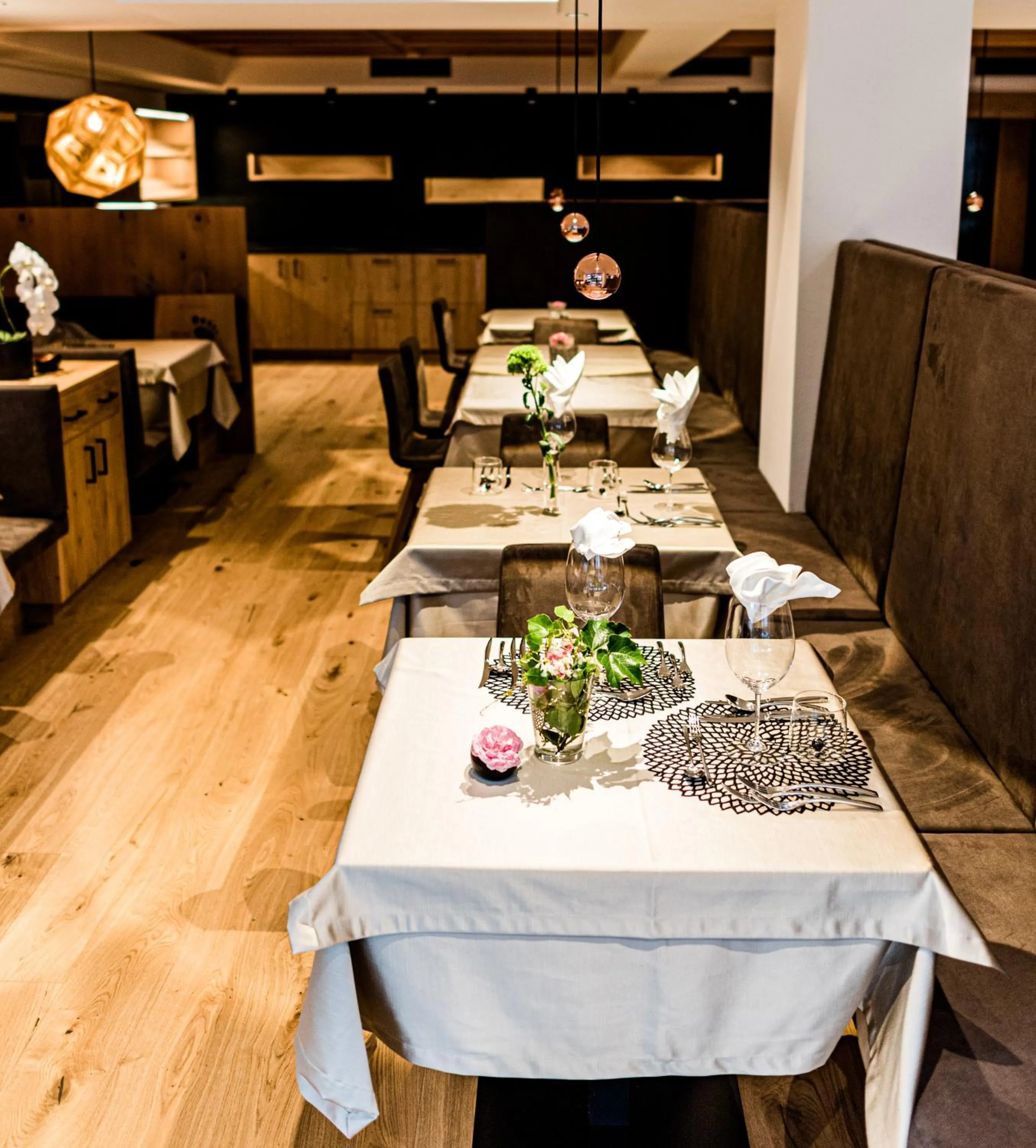 Dining area in Genusshotel Diamant