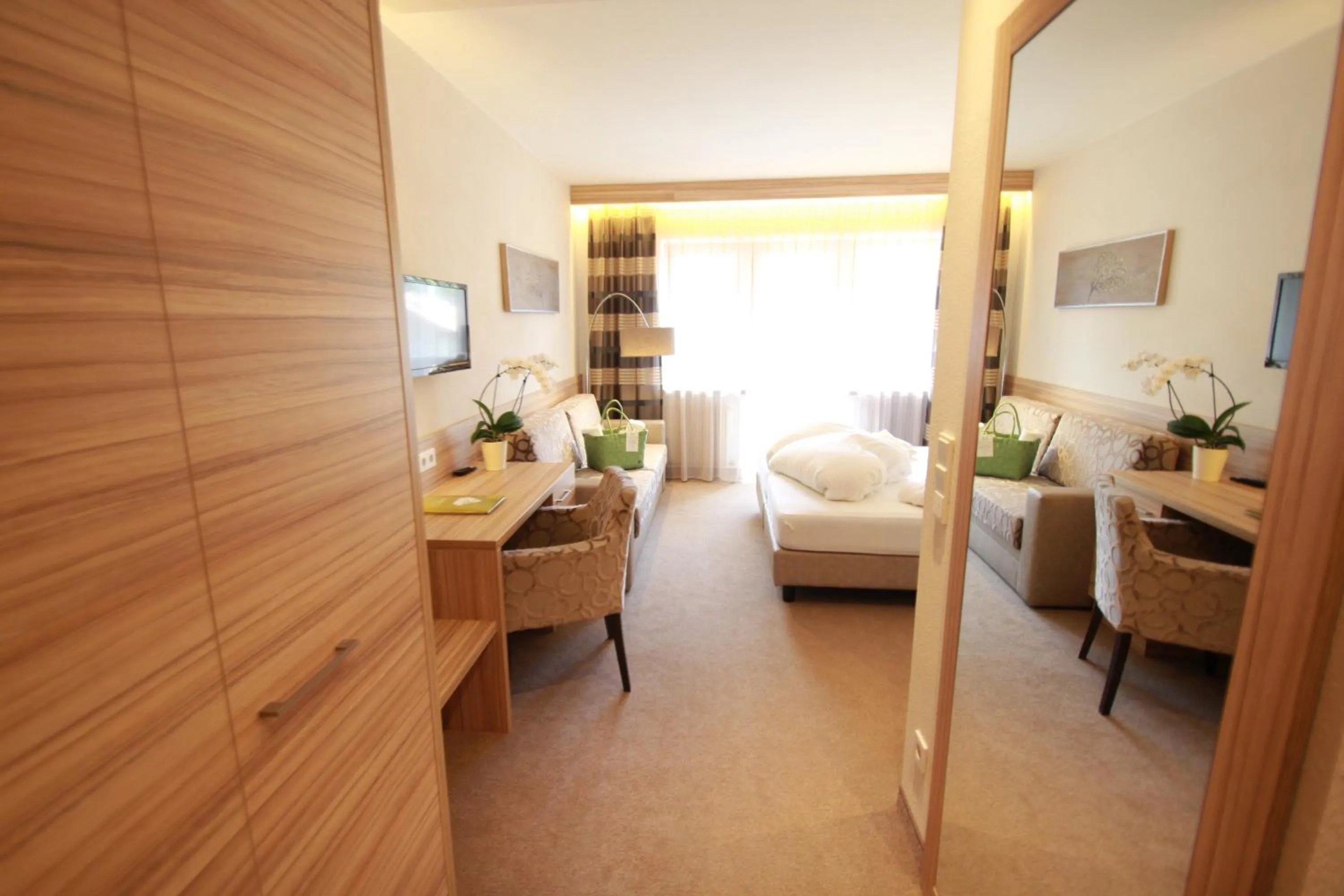 Bed in Genusshotel Diamant