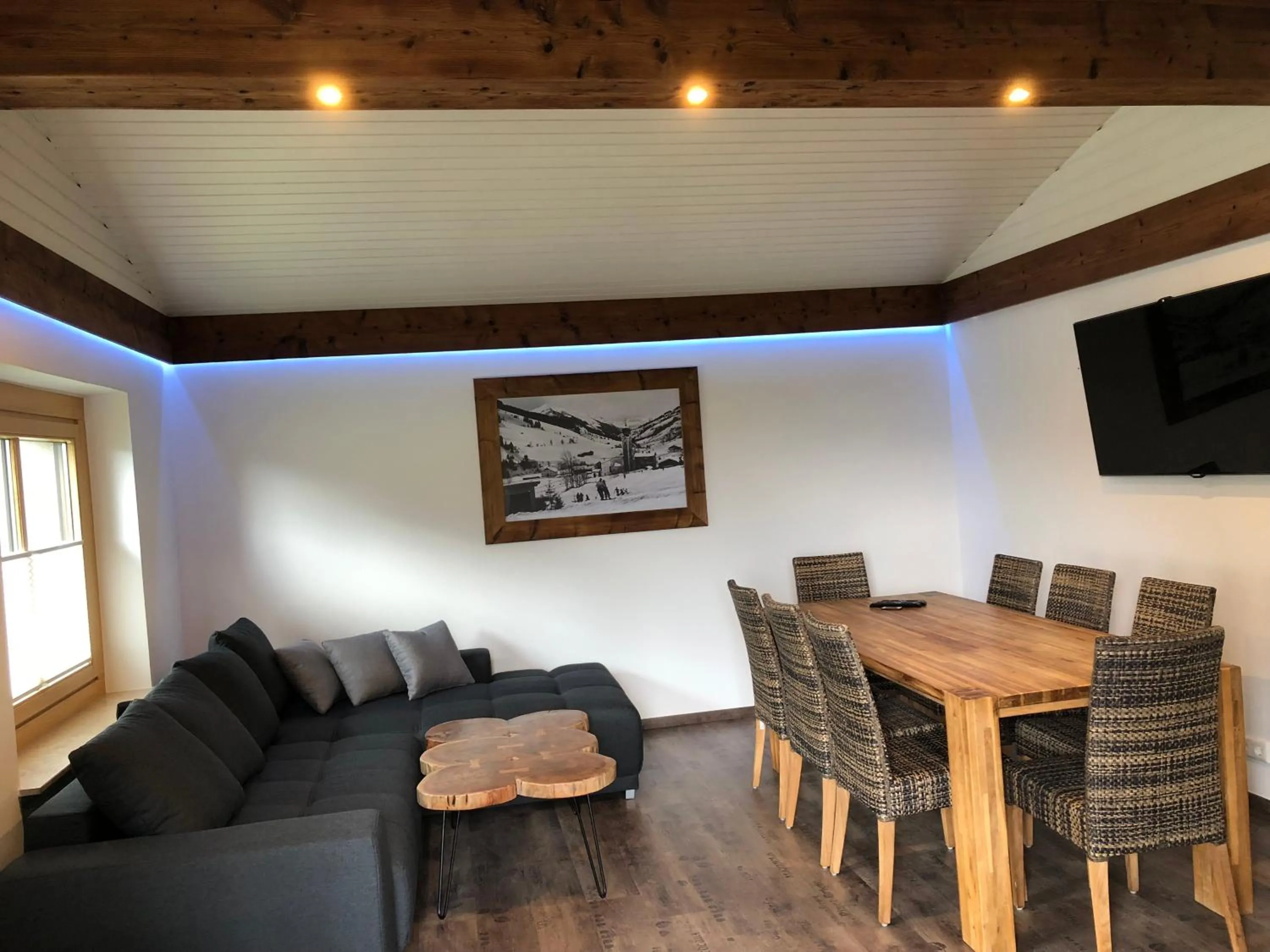 Living room in Haus Willibald