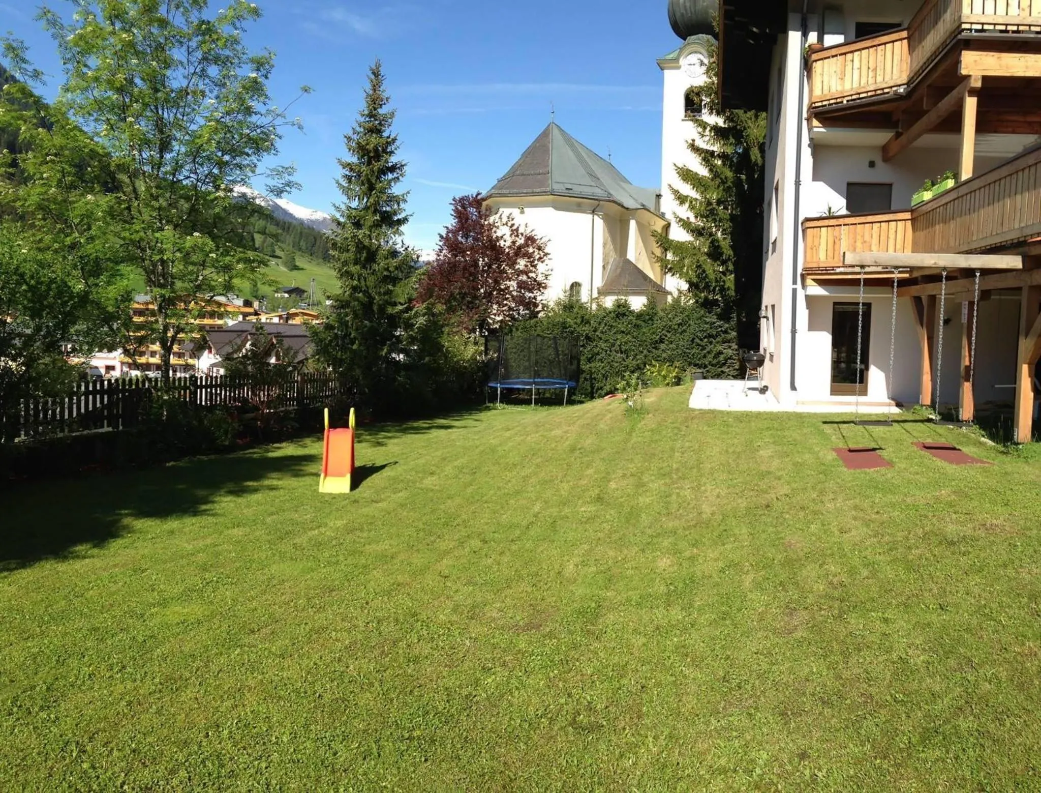 Garden view in Haus Willibald