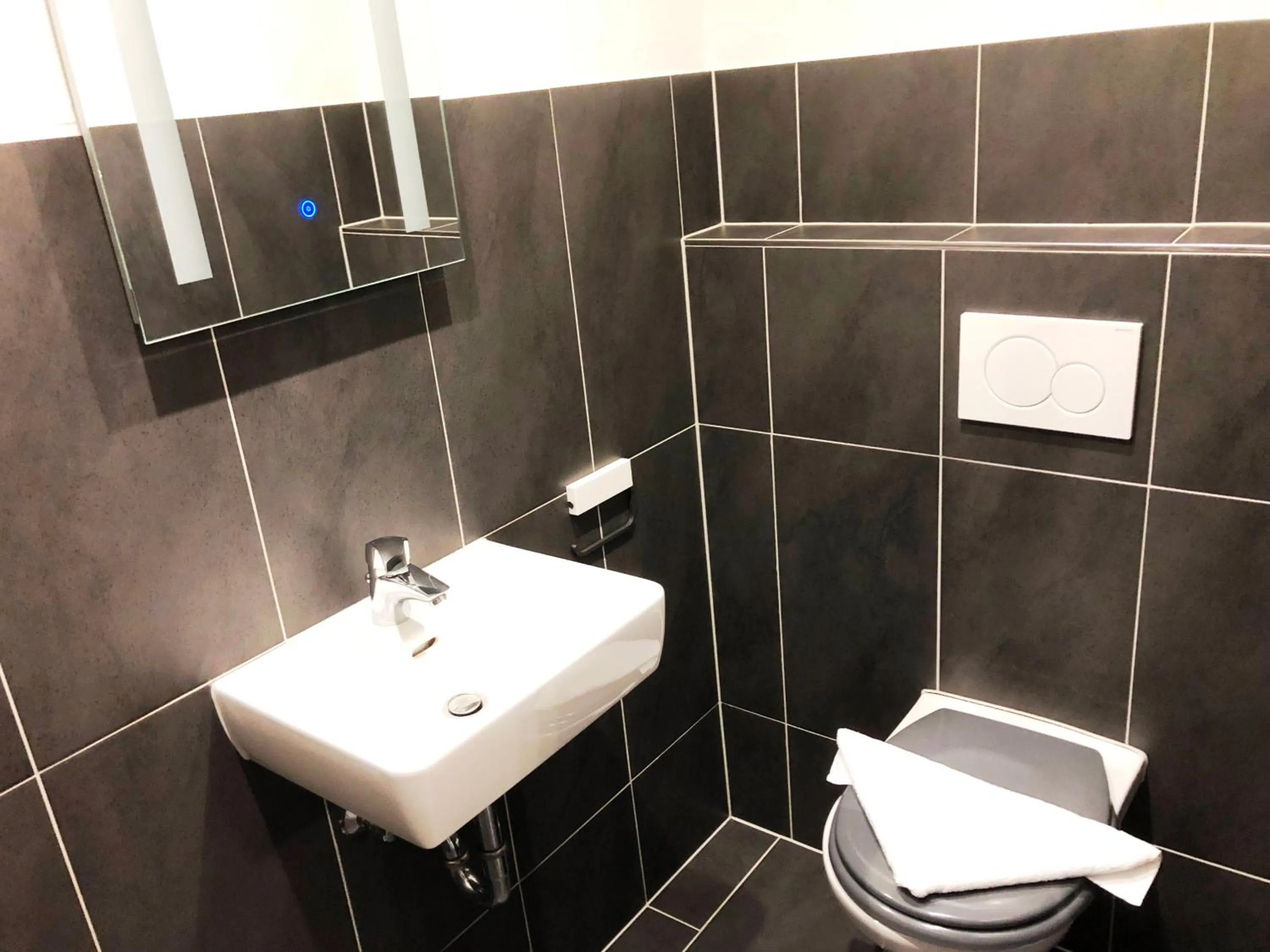 Toilet in Haus Willibald