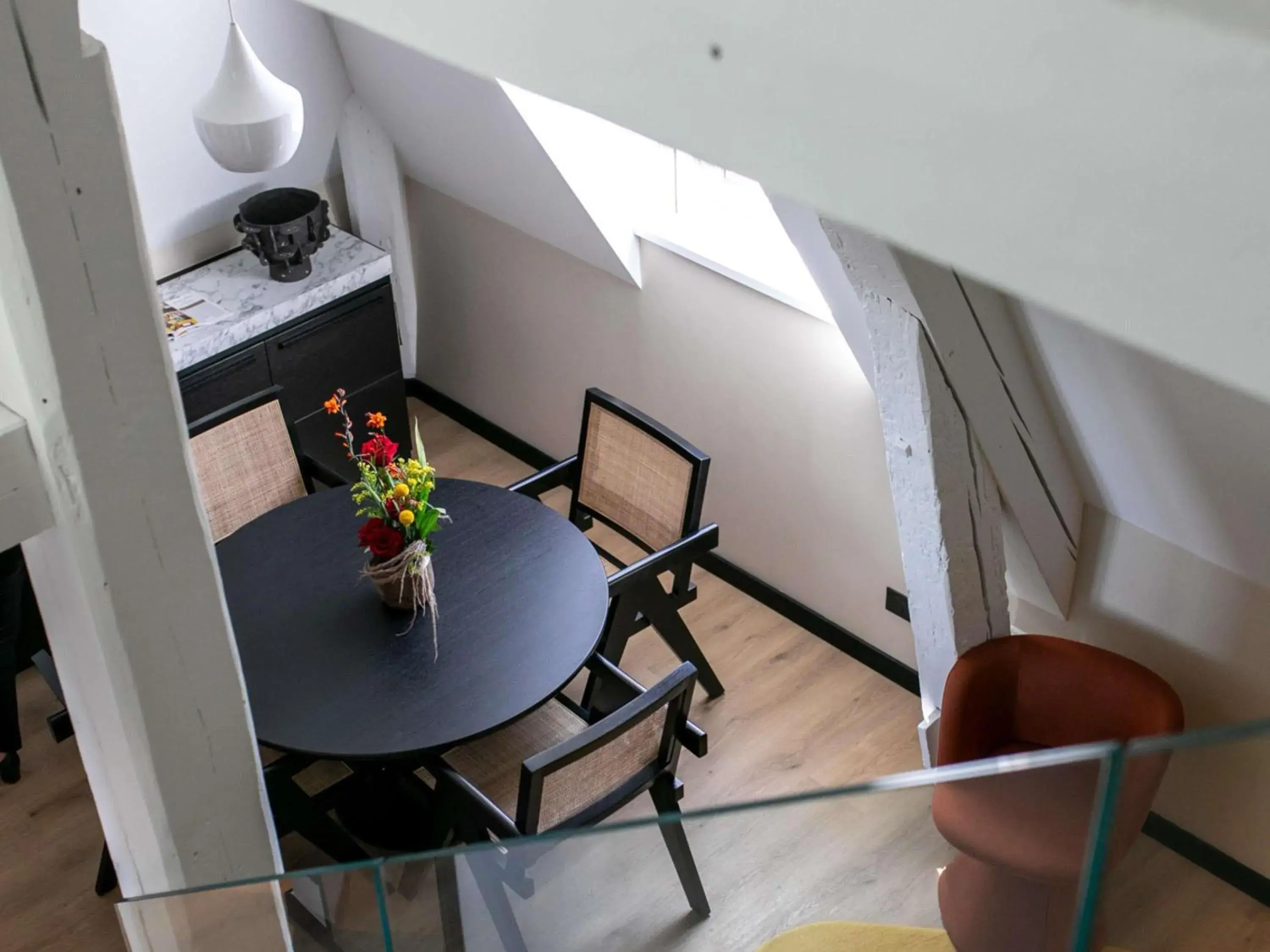 Duplex Suite with Queen Bed and View in Grand Hôtel La Cloche Dijon - MGallery Collection Duplex Suite with Queen Bed and View in Grand Hôtel La Cloche Dijon - MGallery Collection