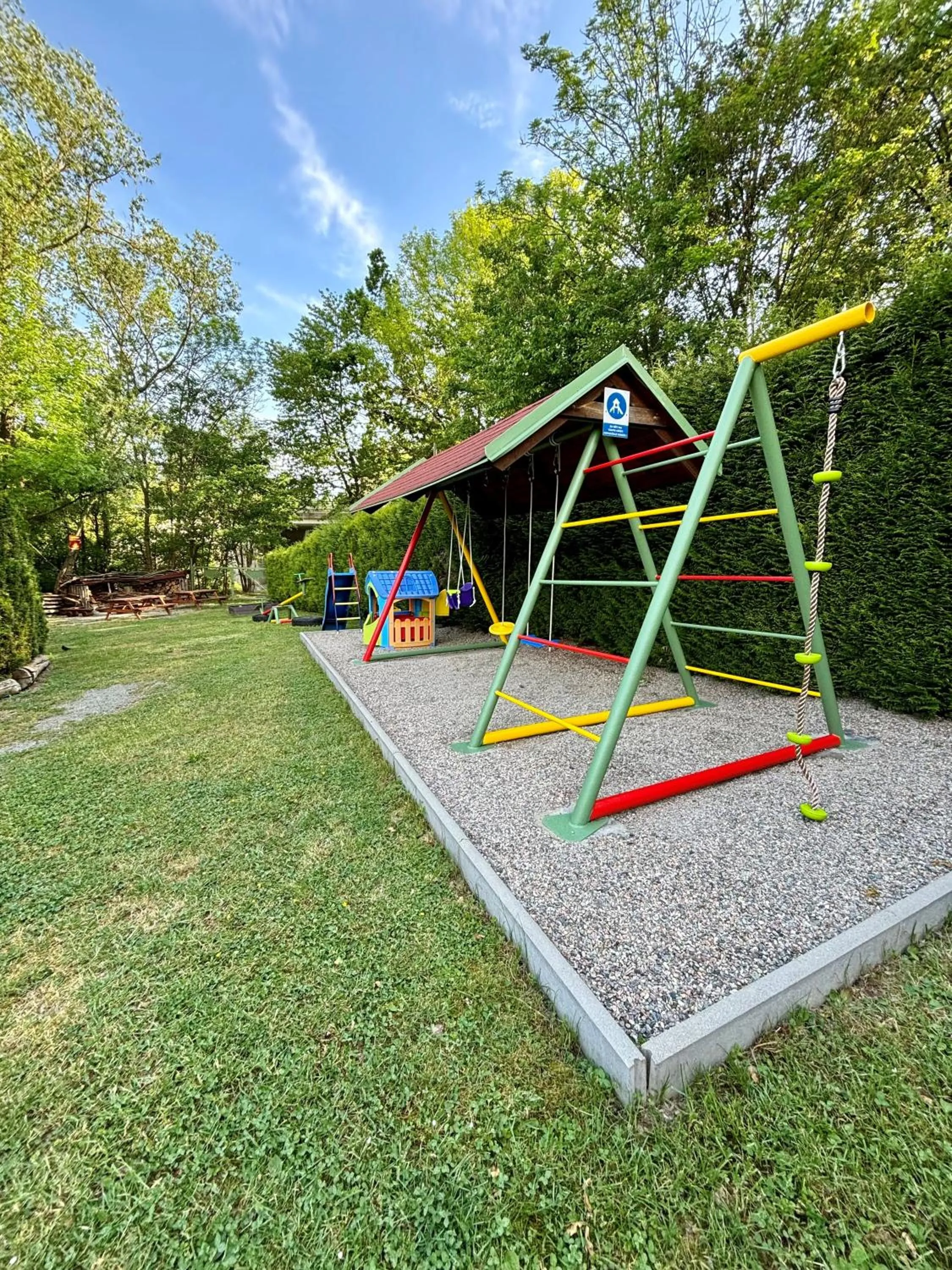 Children play ground in Penzion a autokemp Wolf