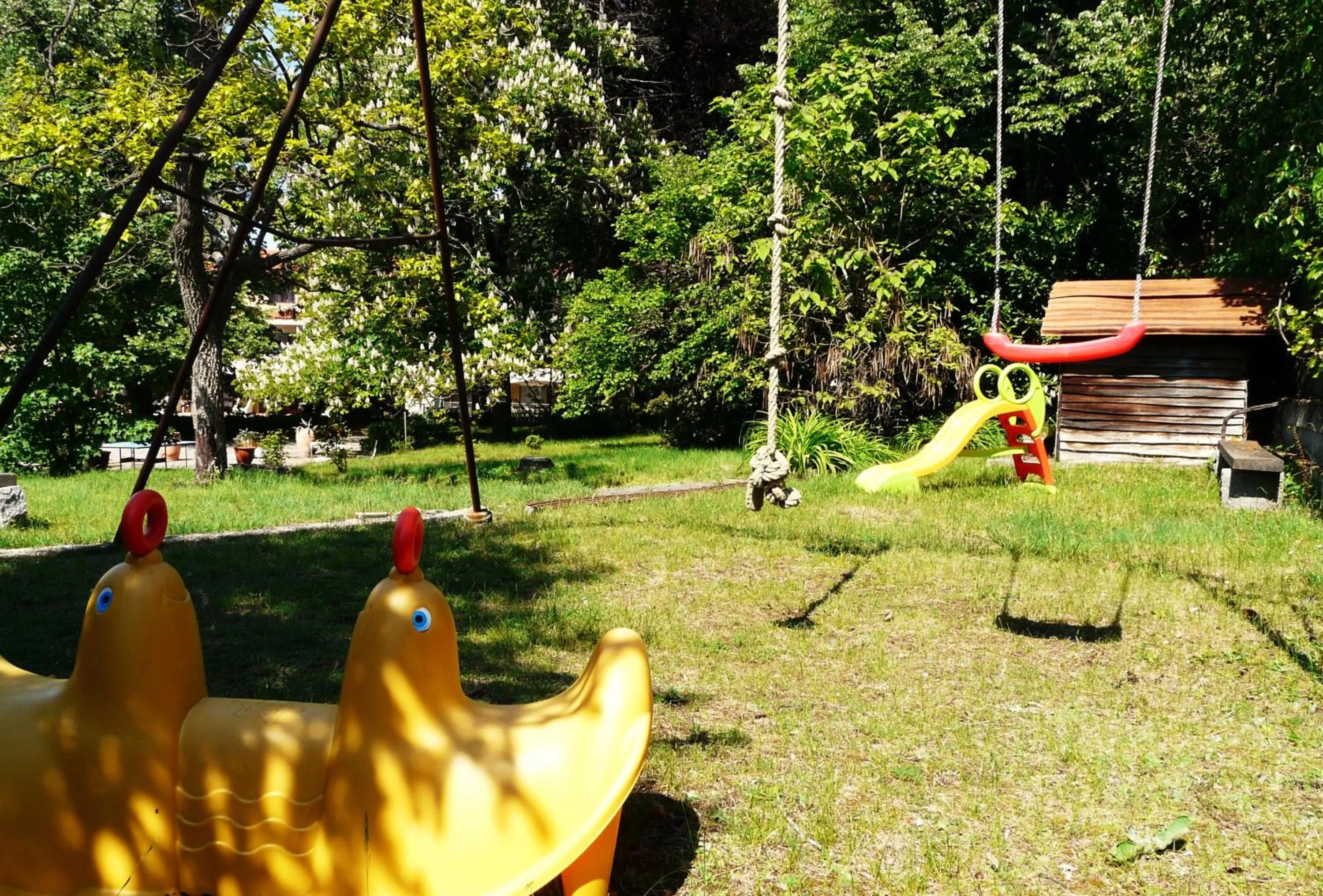 Children play ground in Hotel Le Mas Fleuri