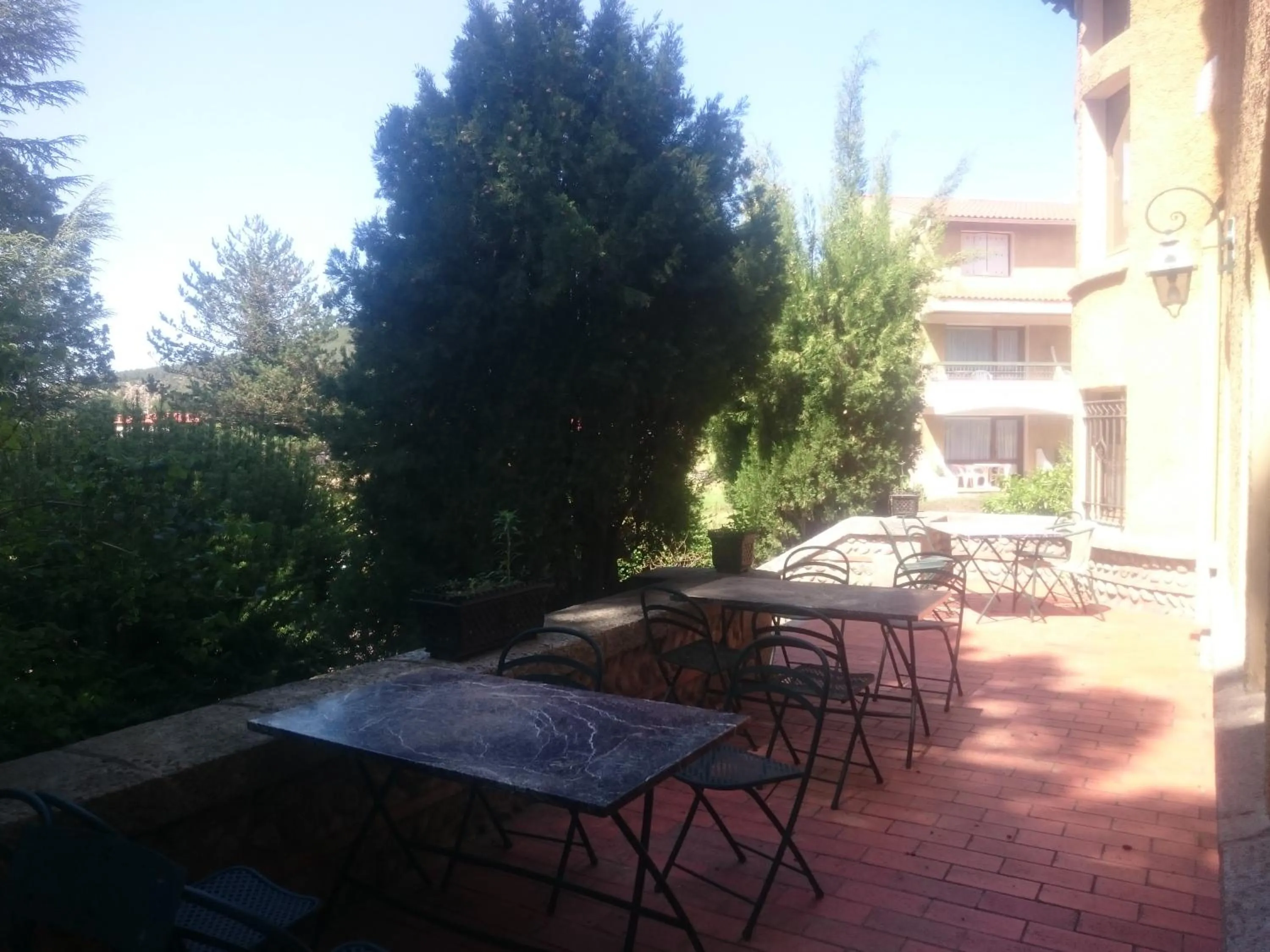 Balcony/Terrace in Hotel Le Mas Fleuri