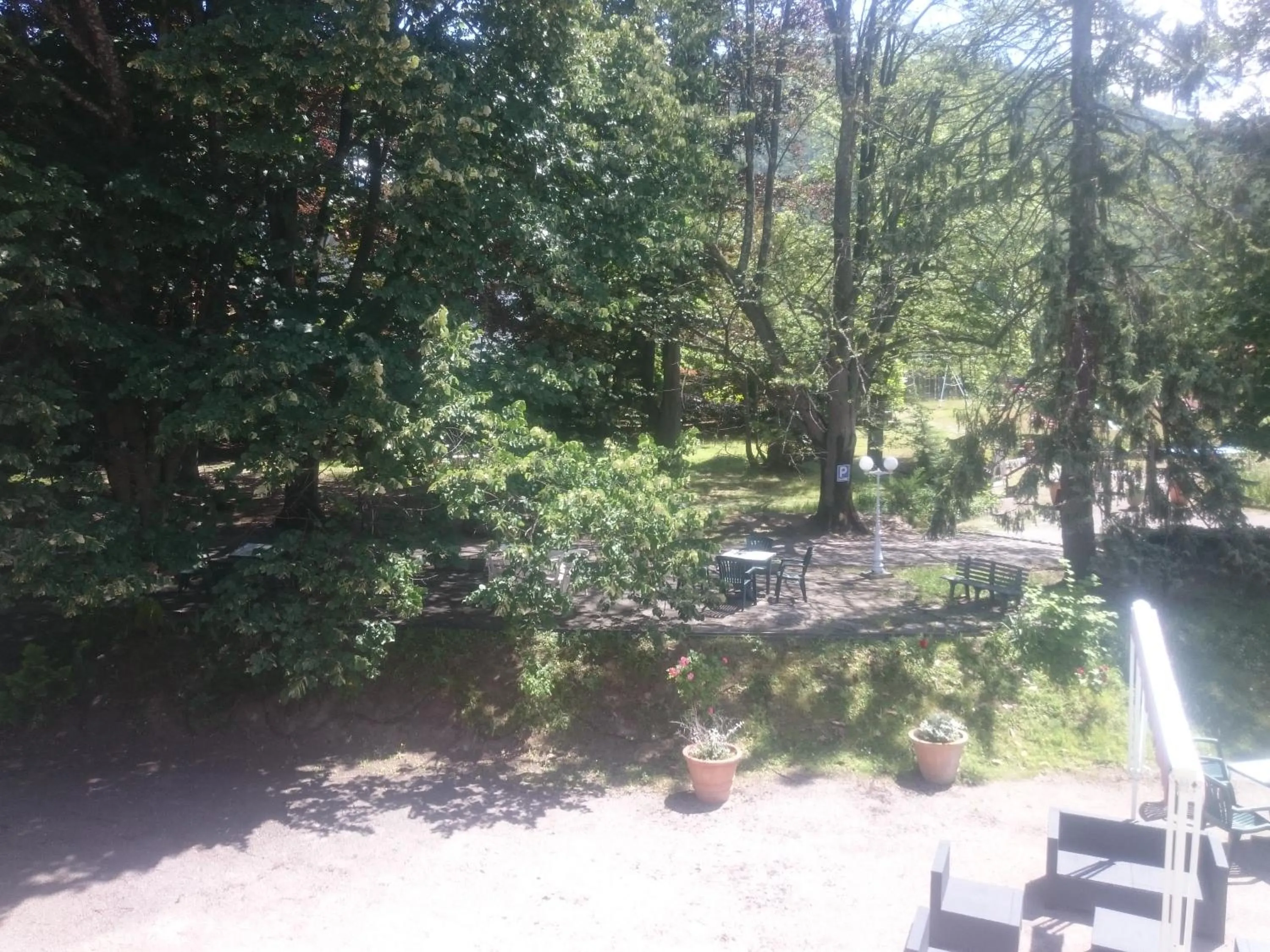 Garden in Hotel Le Mas Fleuri