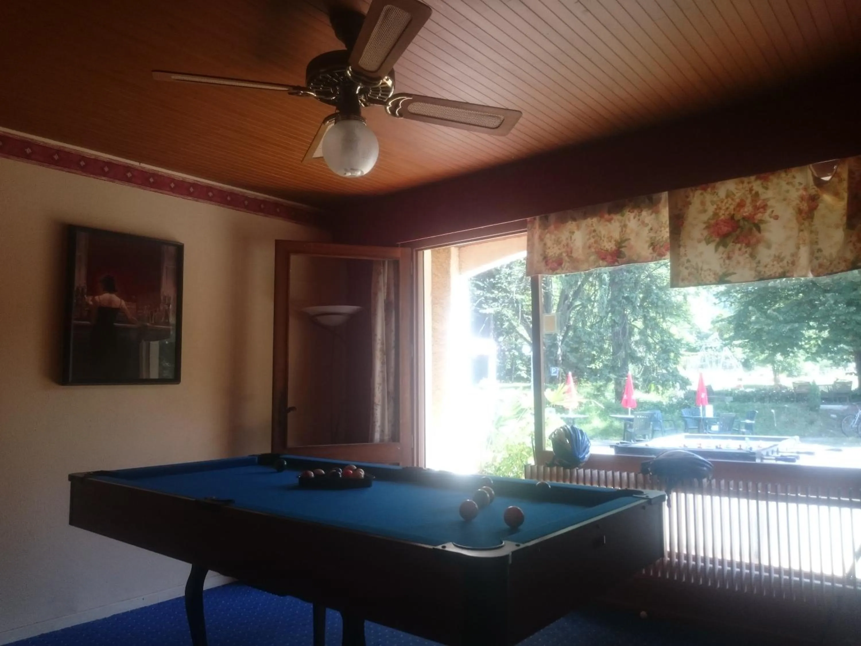 Billiard in Hotel Le Mas Fleuri