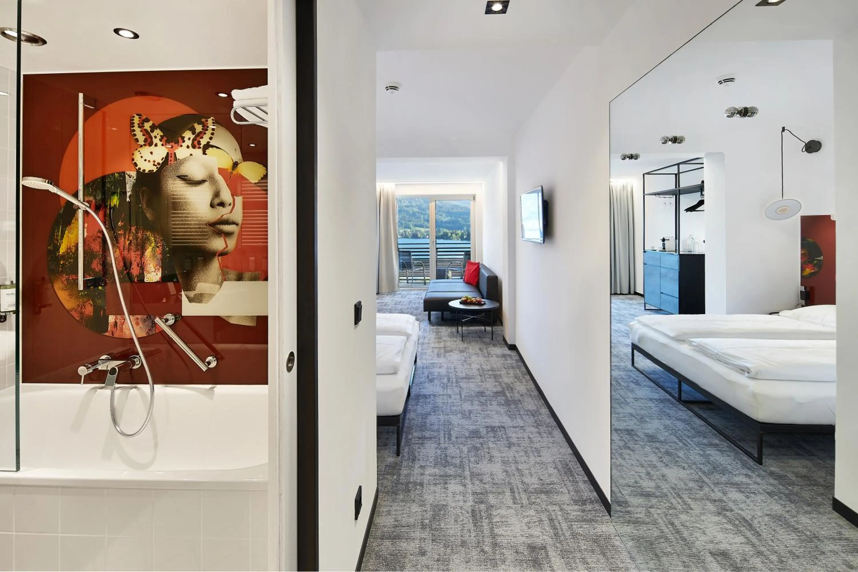 Bathroom, Bed in Scalaria Sunset Wing