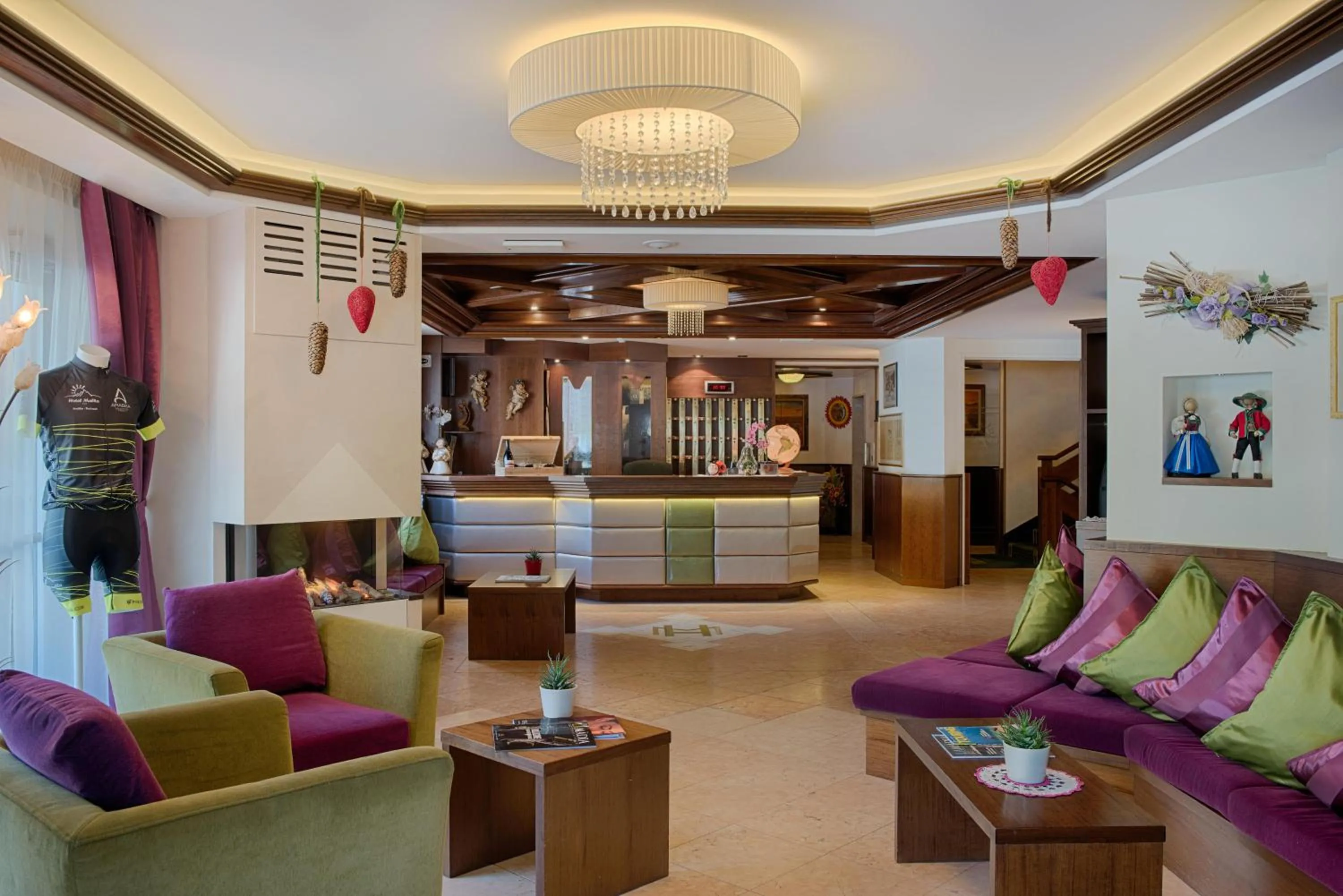 Living room in Active Hotel Malita