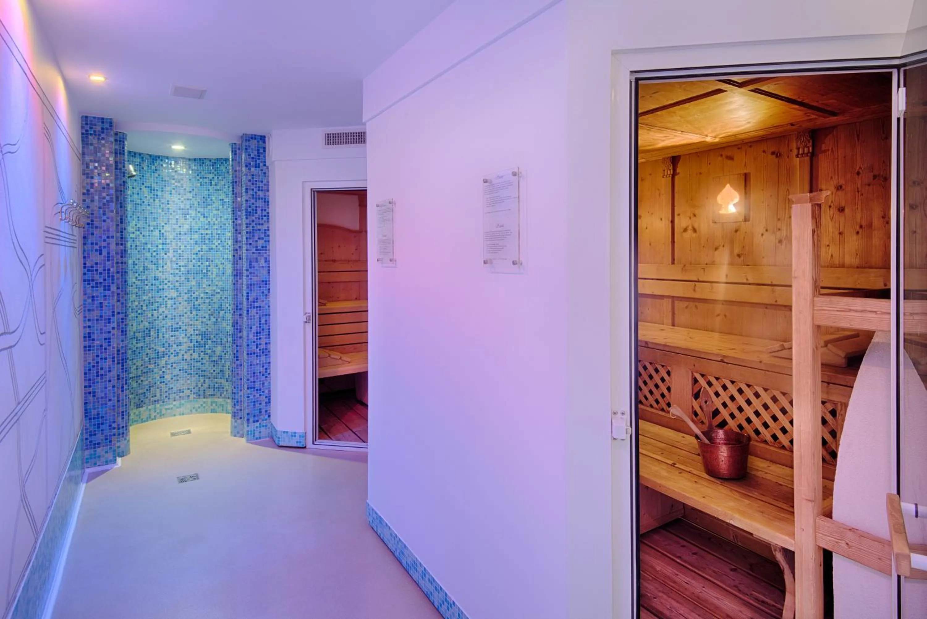 Sauna in Active Hotel Malita