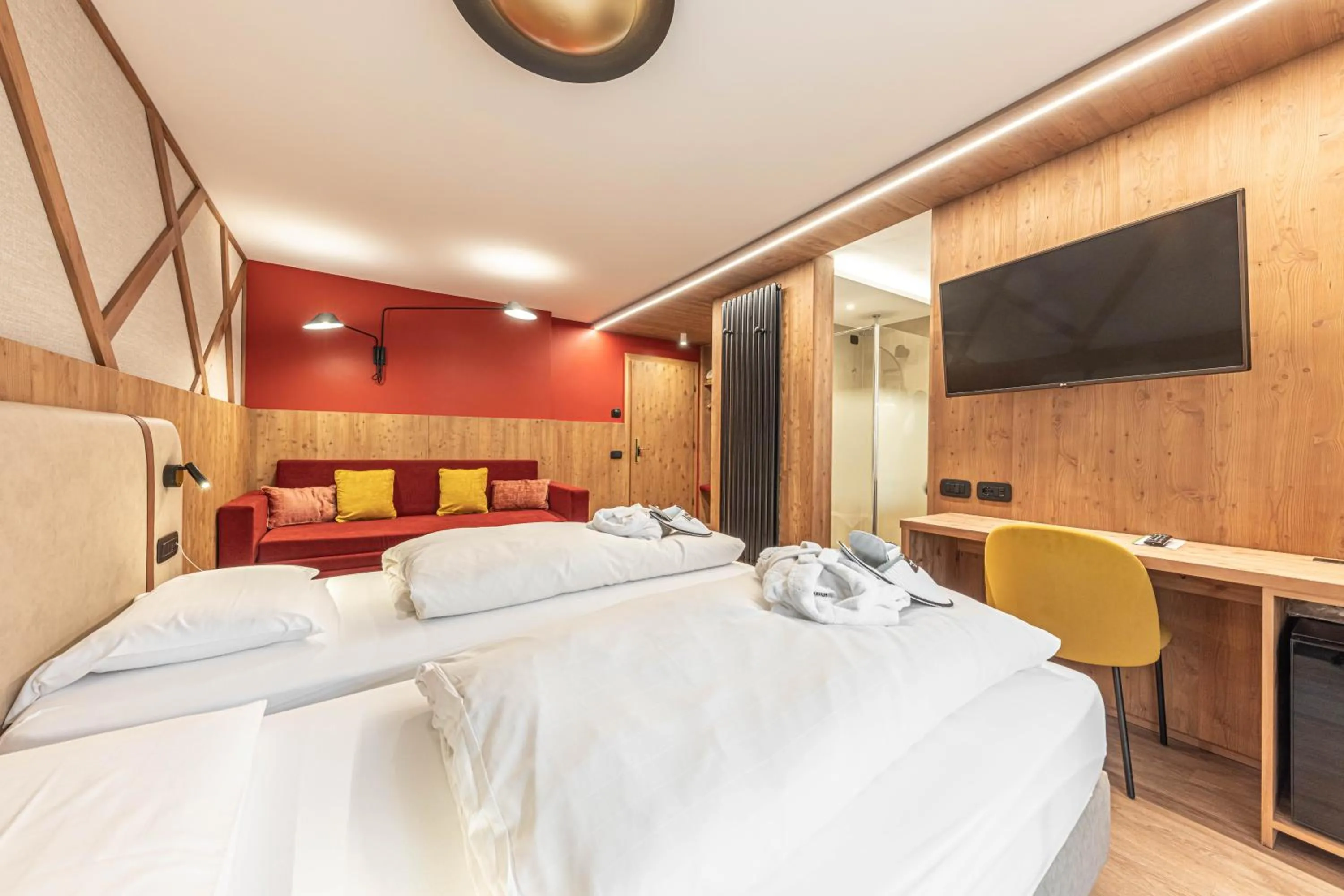 Bed in Active Hotel Malita