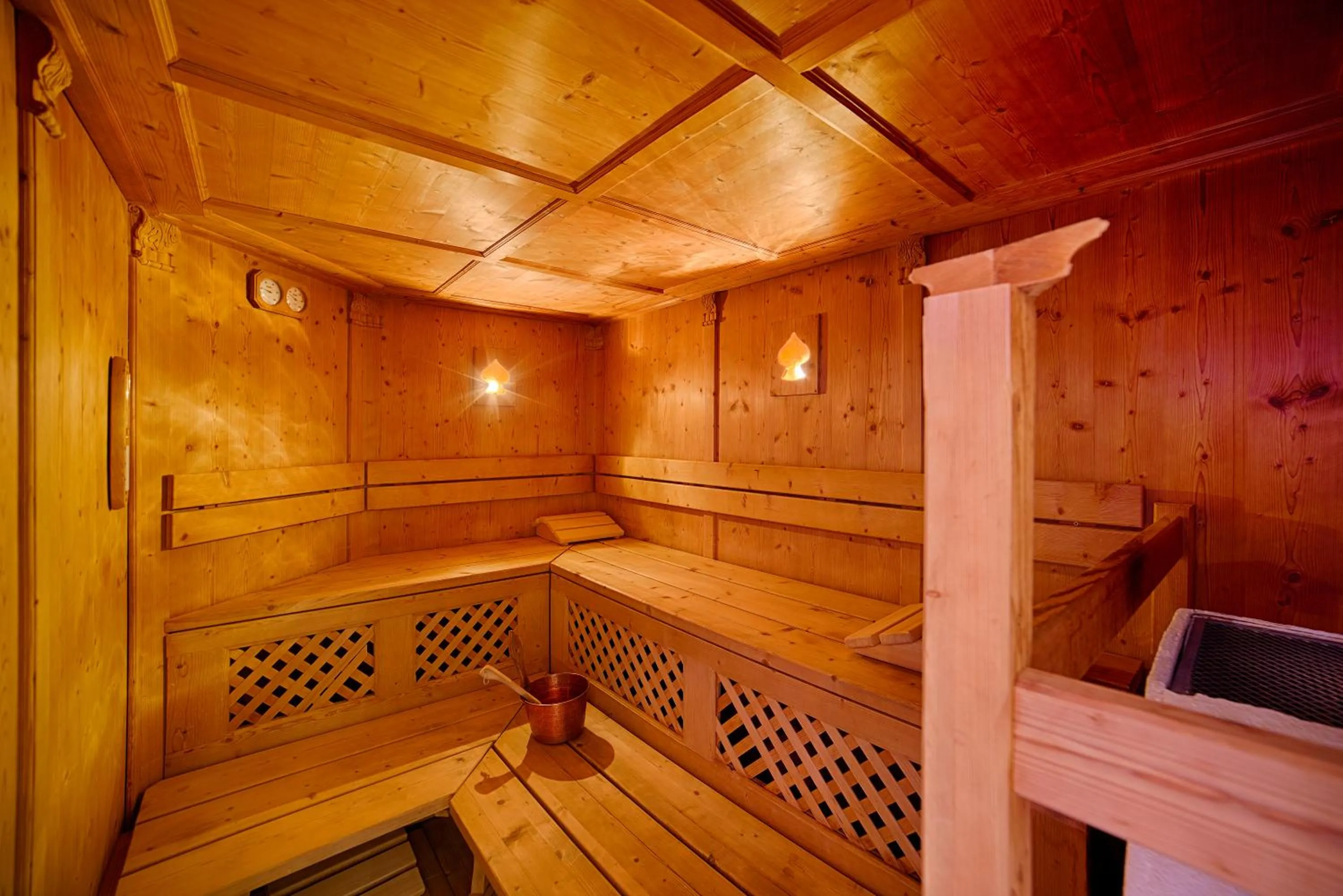 Sauna in Active Hotel Malita