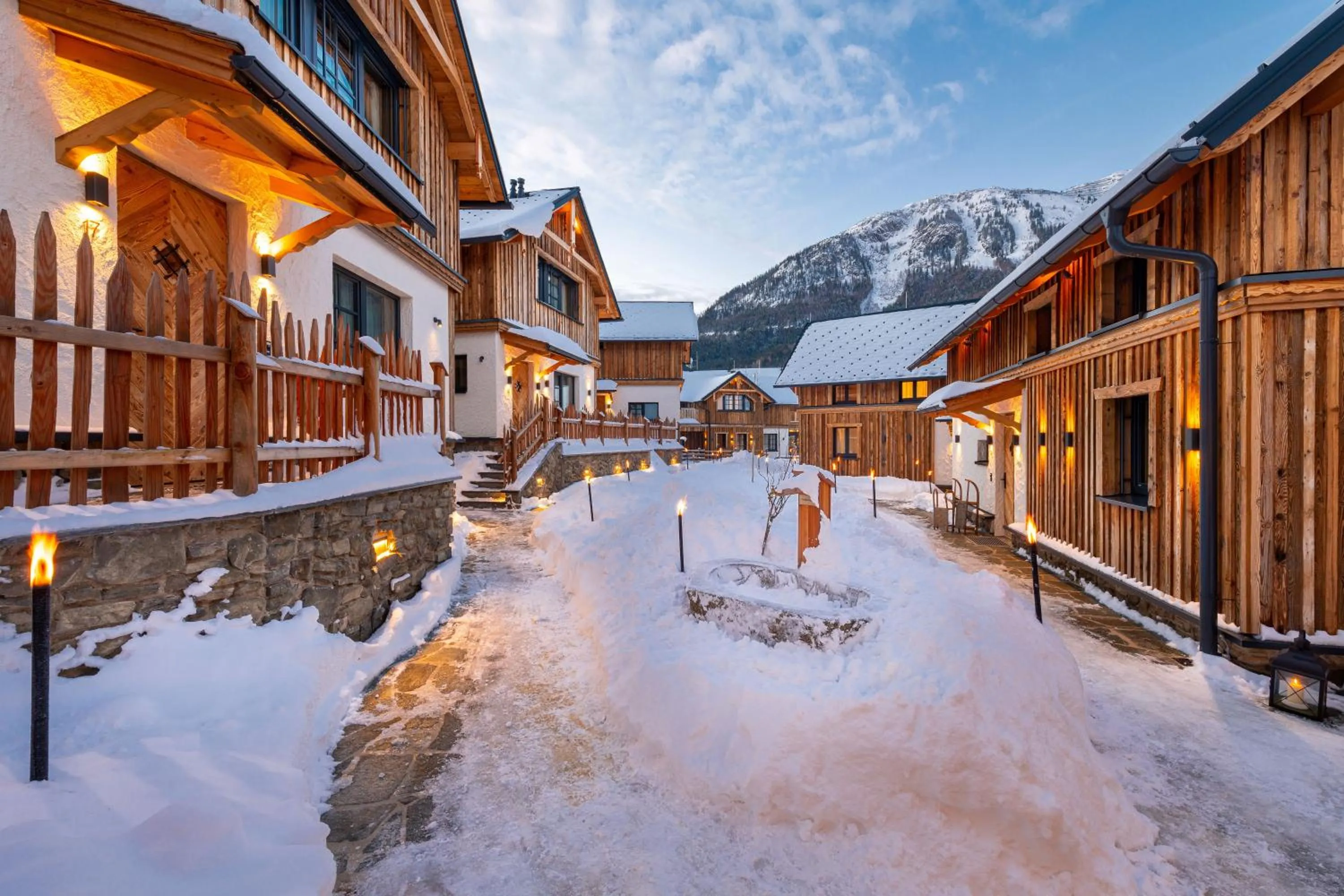 View (from property/room) in MONDI Chalets am Grundlsee