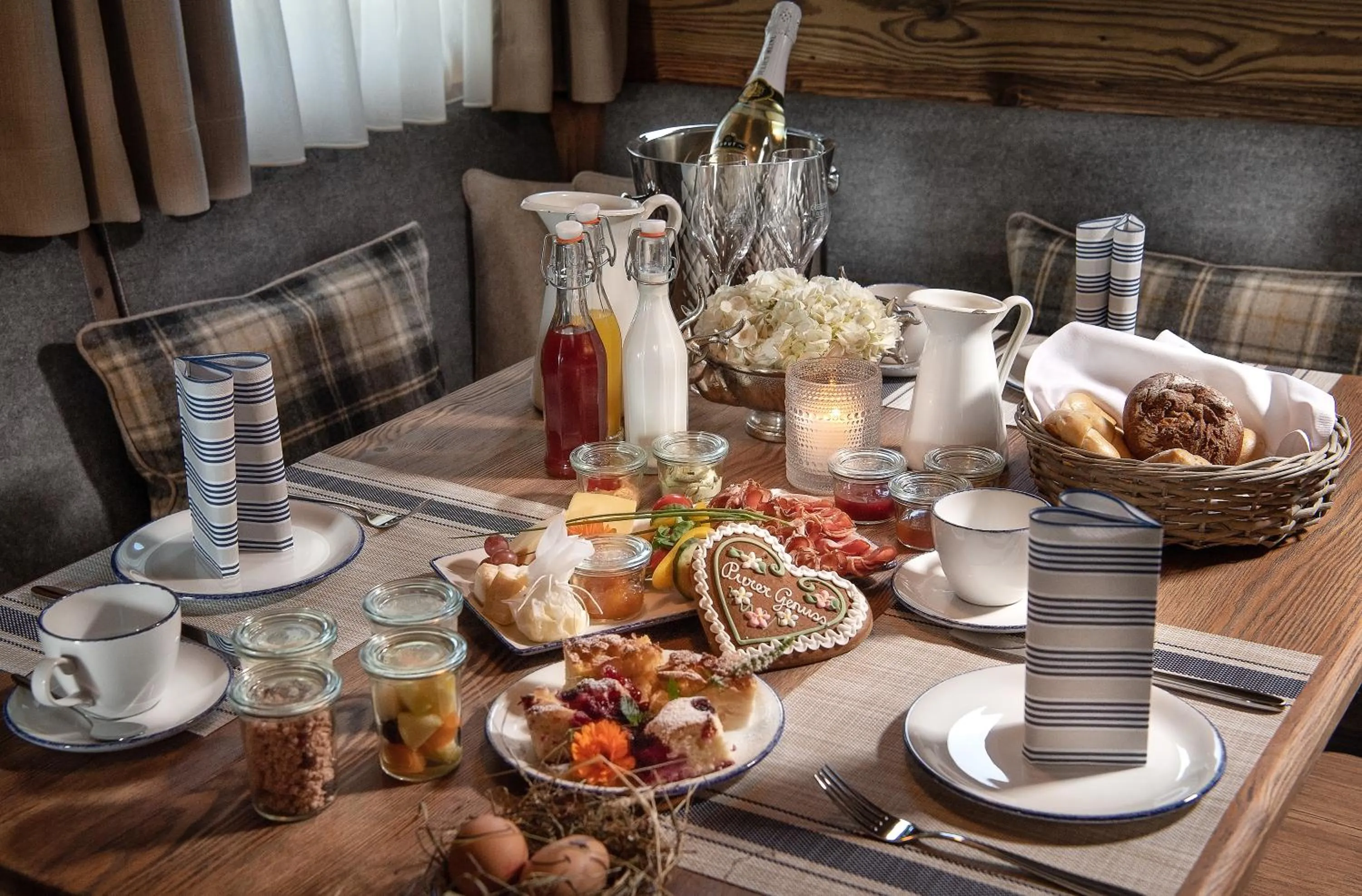 Breakfast in MONDI Chalets am Grundlsee