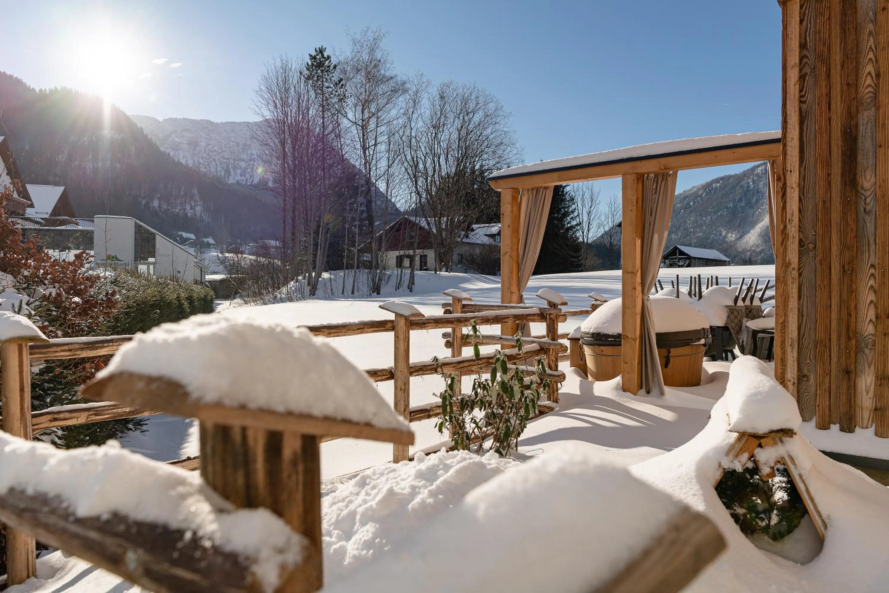 View (from property/room) in MONDI Chalets am Grundlsee