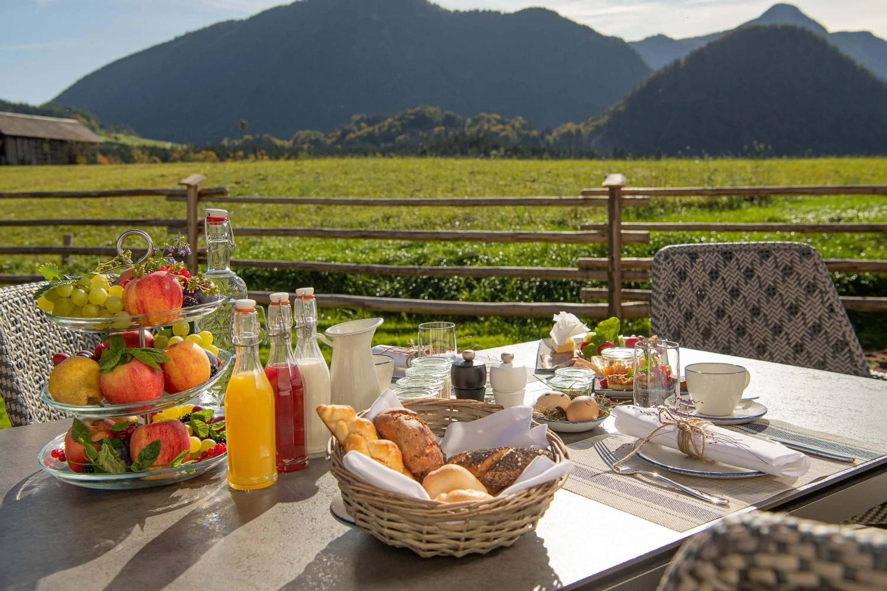 Breakfast in MONDI Chalets am Grundlsee