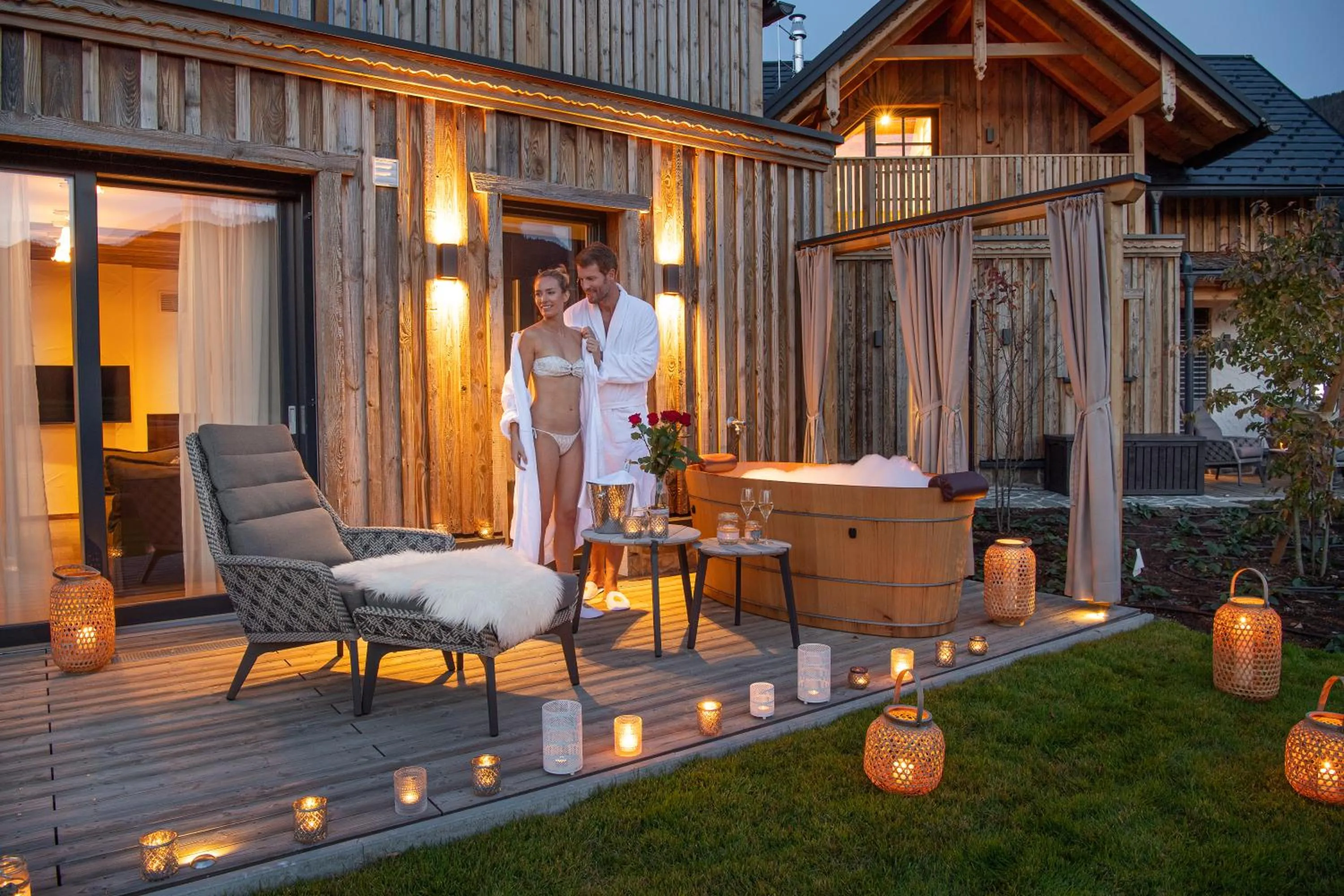 View (from property/room) in MONDI Chalets am Grundlsee