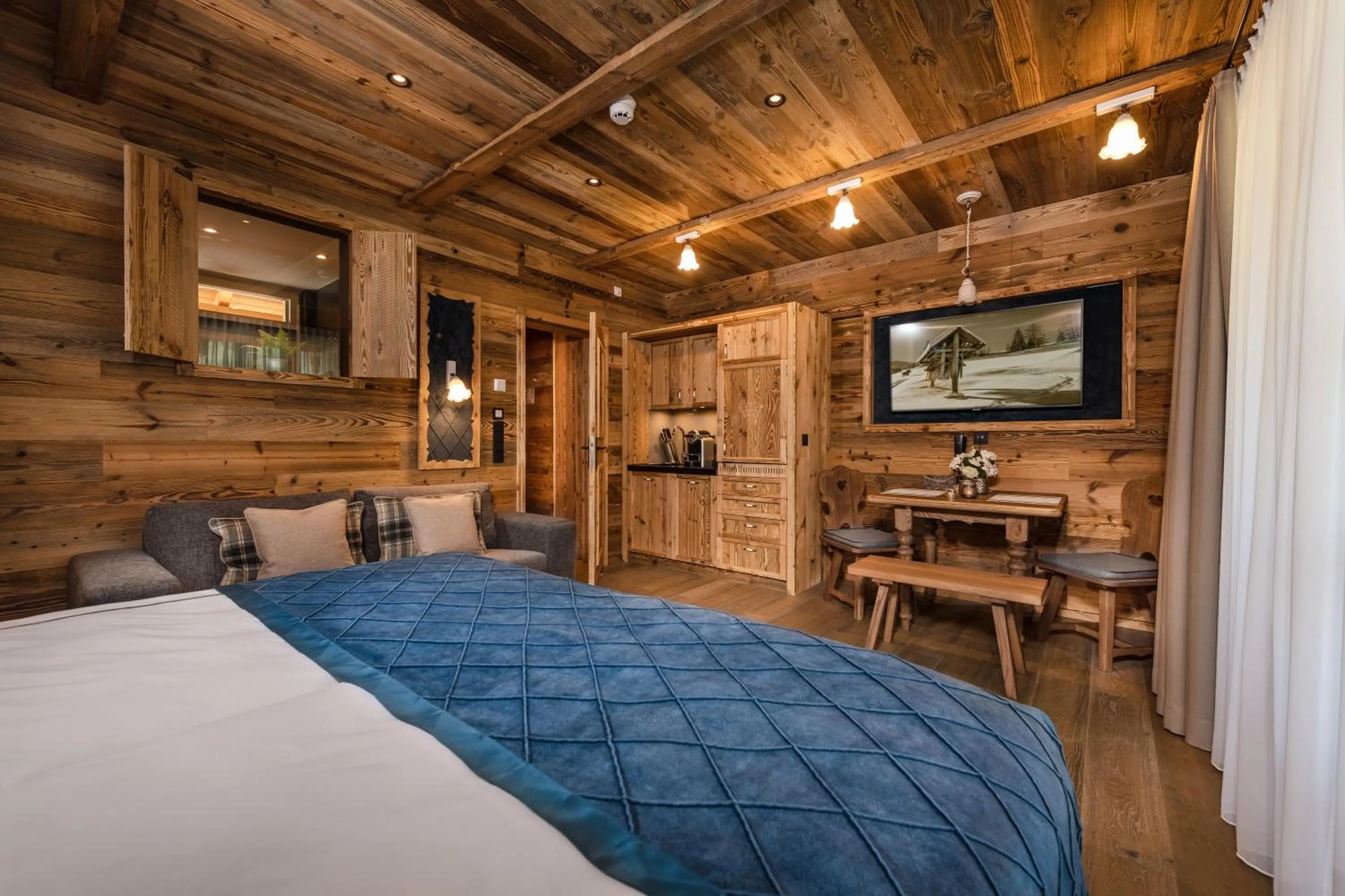 Property building, Bed in MONDI Chalets am Grundlsee