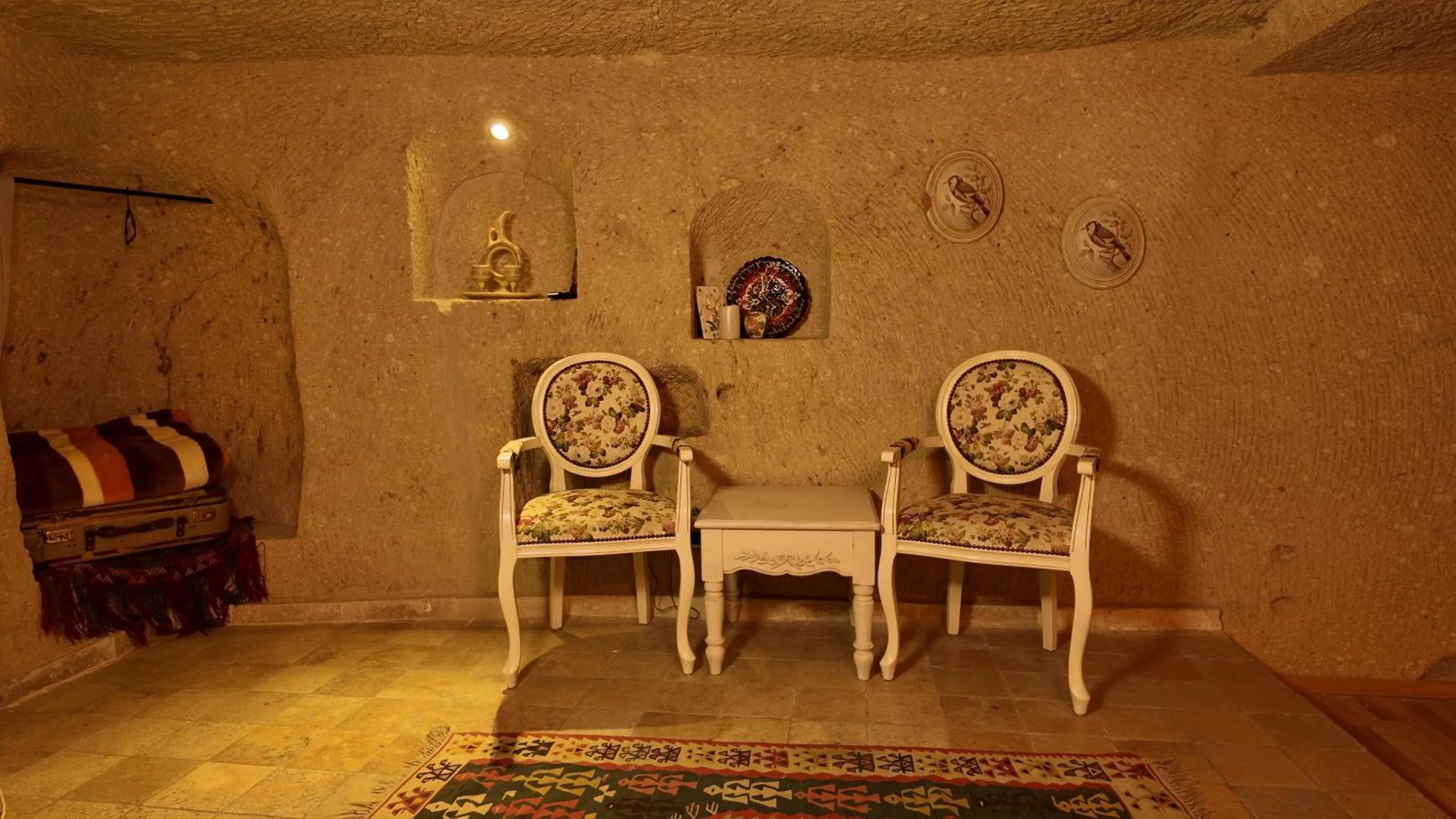 Living room in Iris Cave Cappadocia