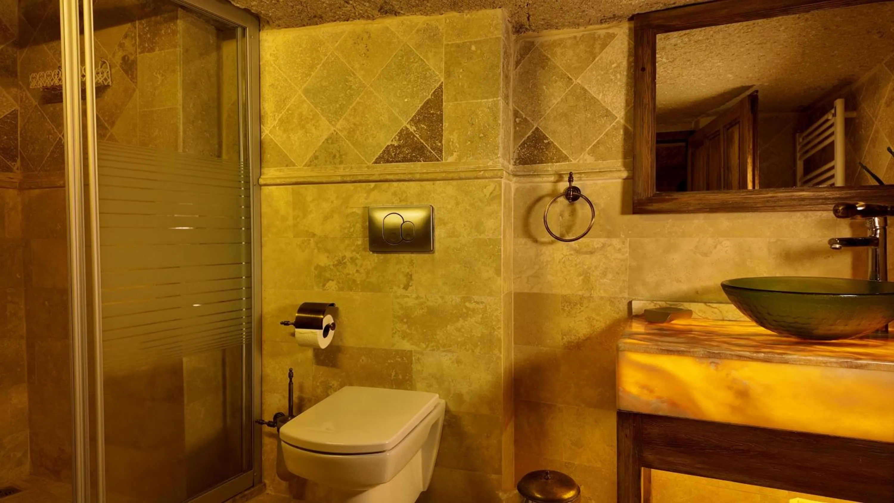 Shower in Iris Cave Cappadocia