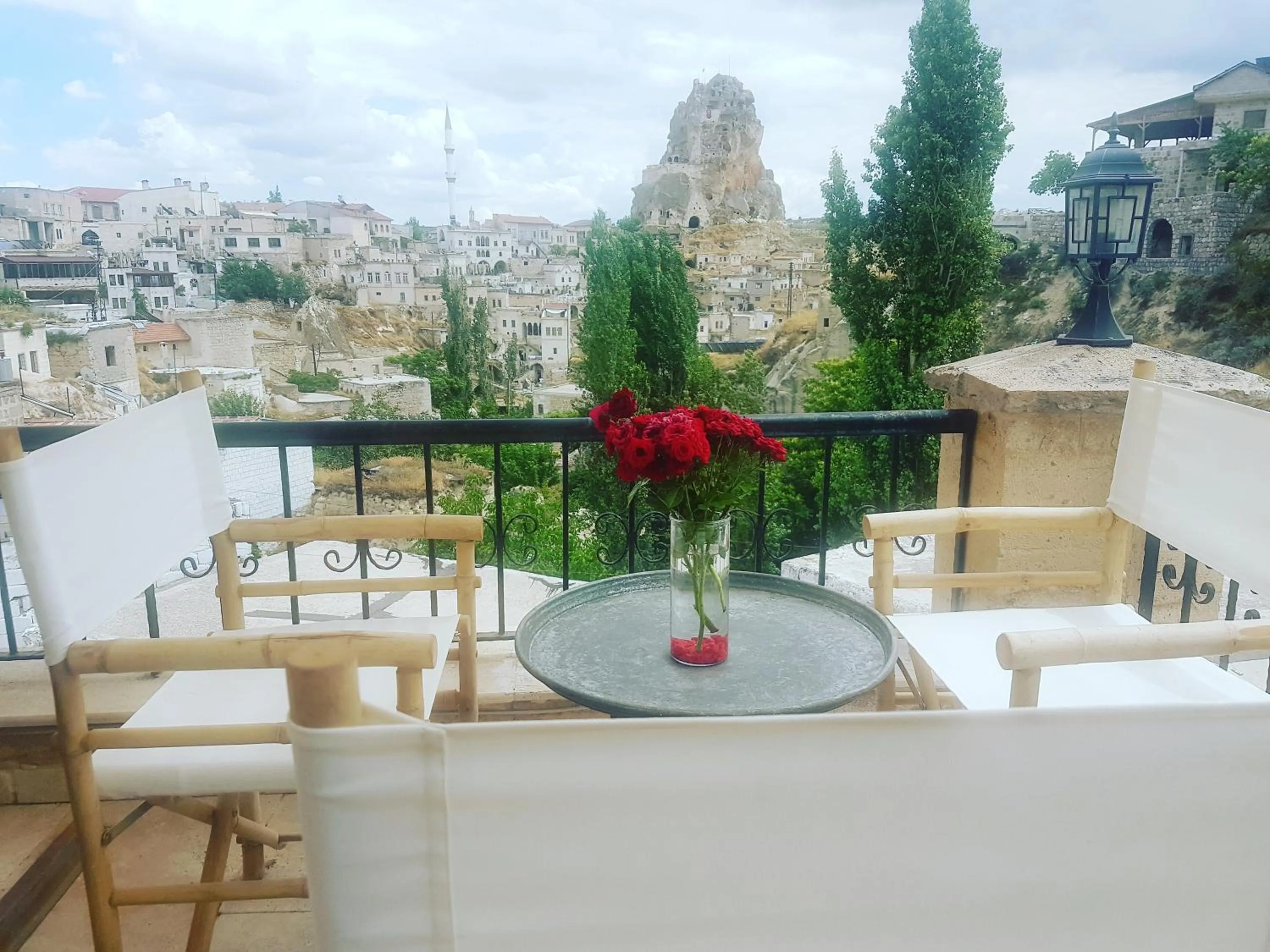 Balcony/Terrace in Iris Cave Cappadocia