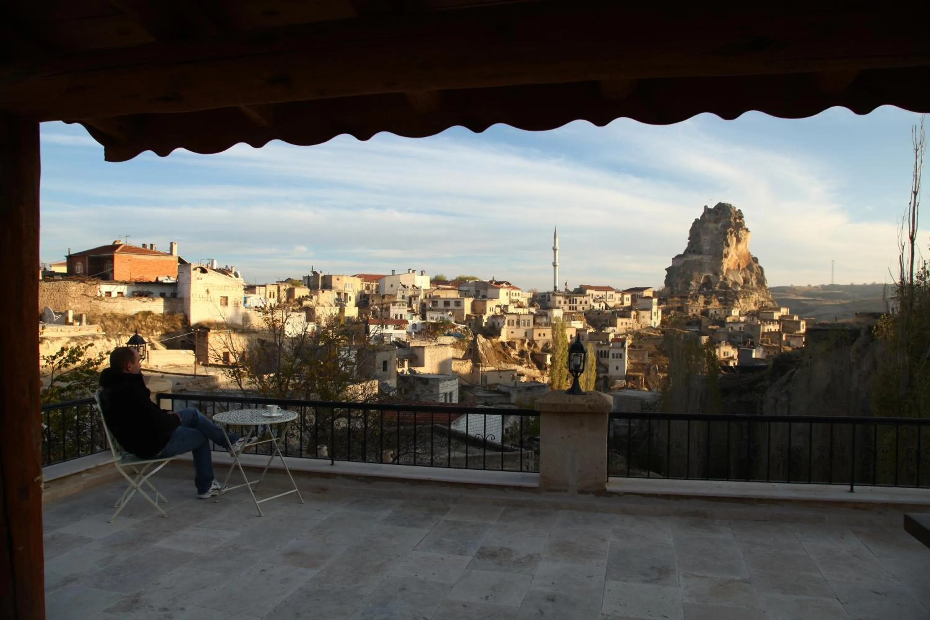 Balcony/Terrace in Iris Cave Cappadocia
