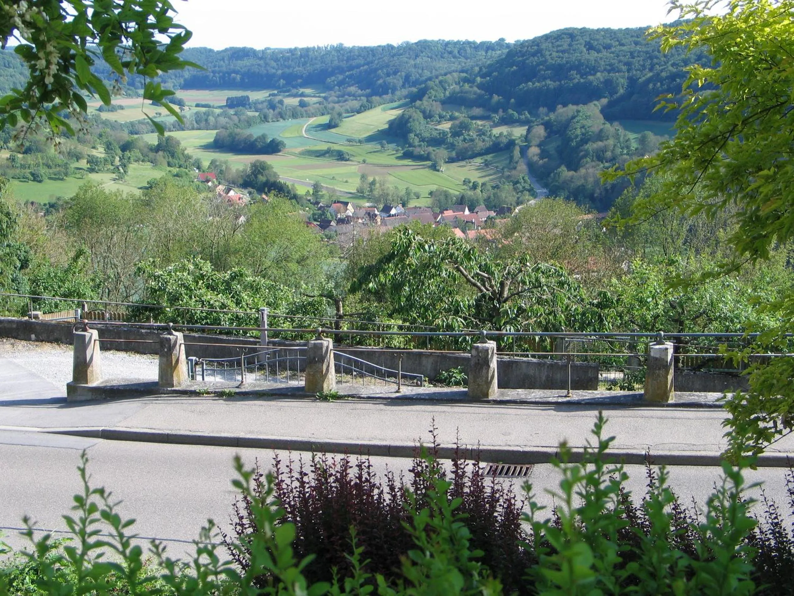 Natural landscape in Krone Langenburg