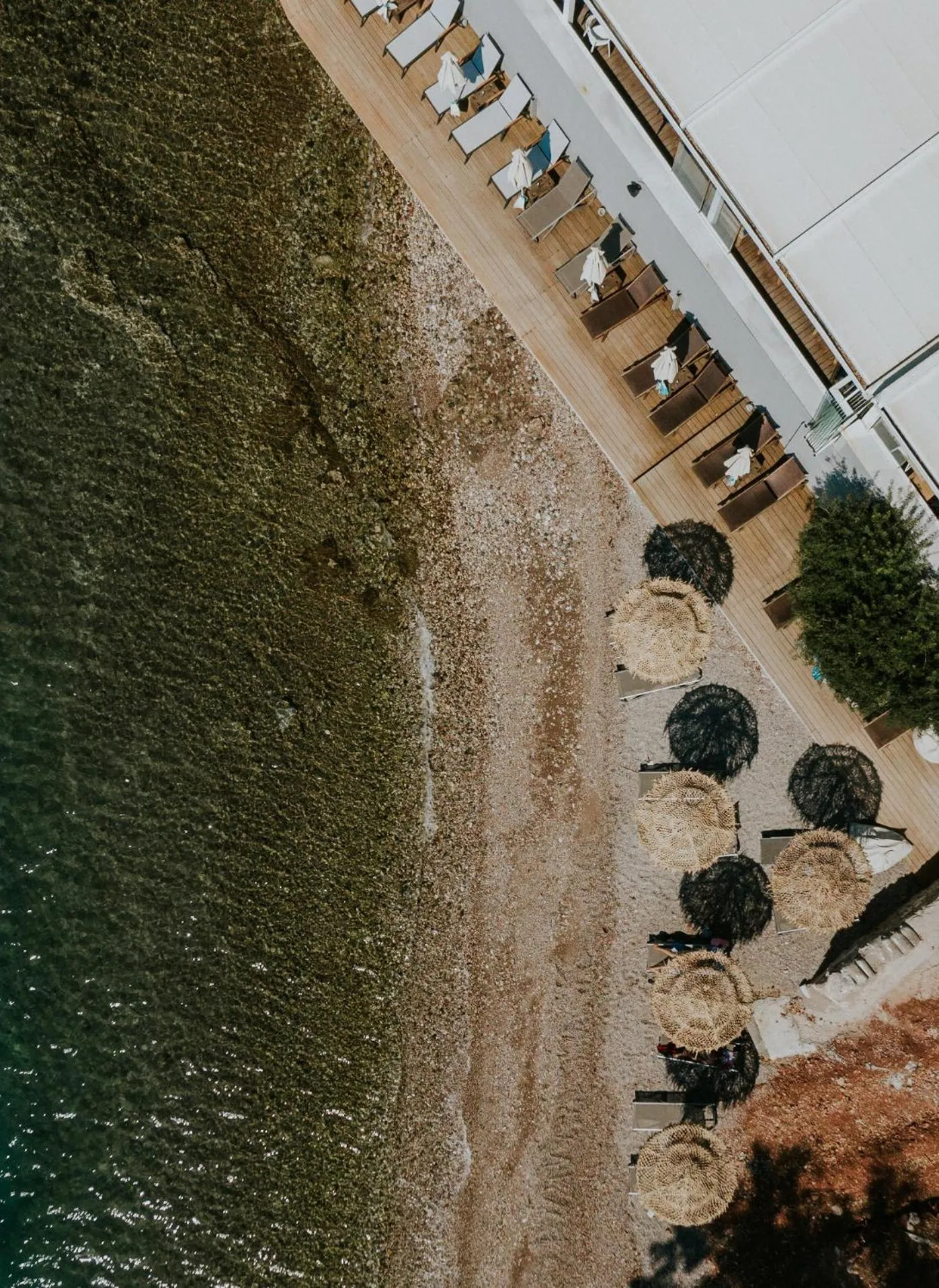 Bird's eye view in Pefkaki Boutique Hotel Loutraki