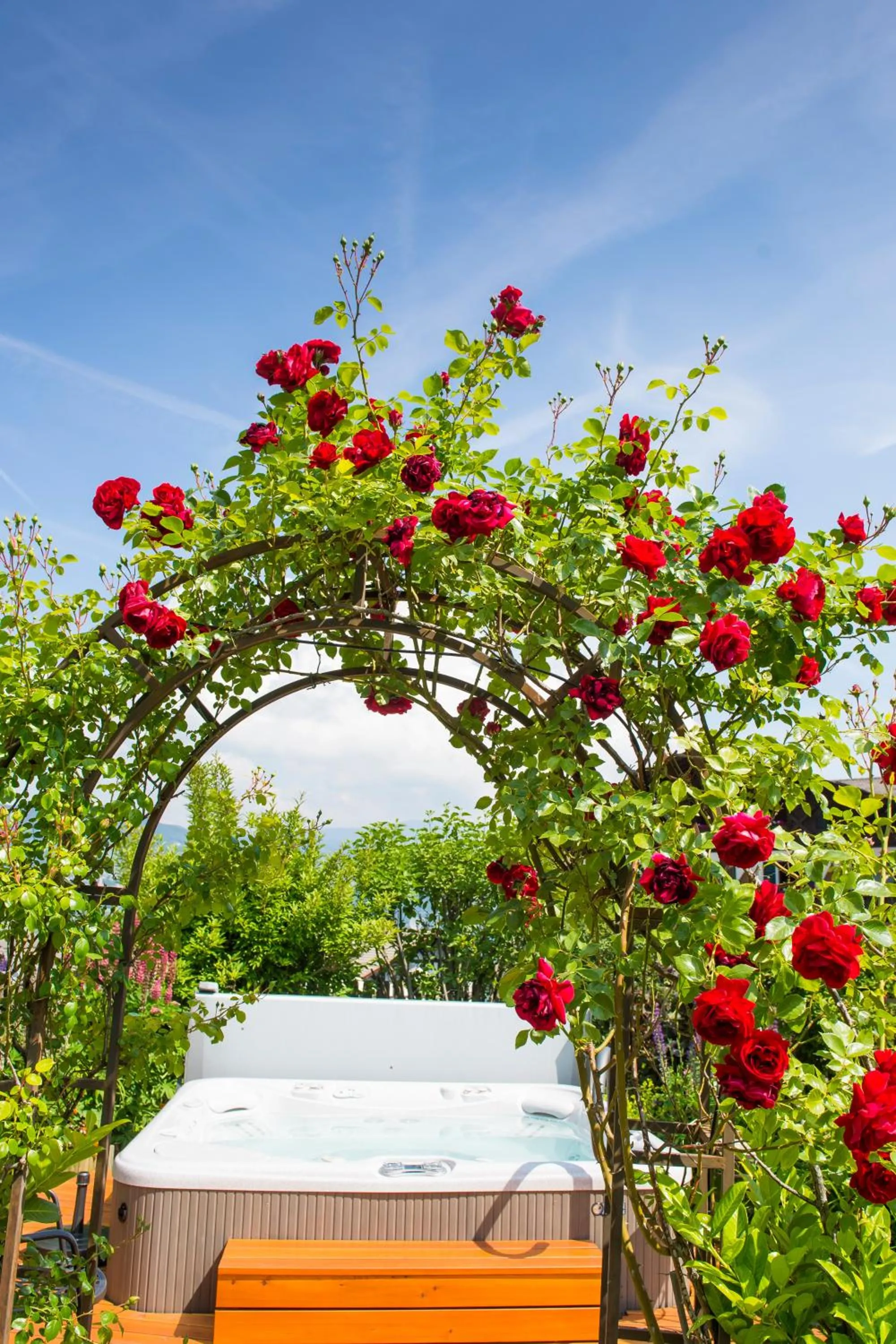 Hot Tub in Oberwirt Weisses Kreuz
