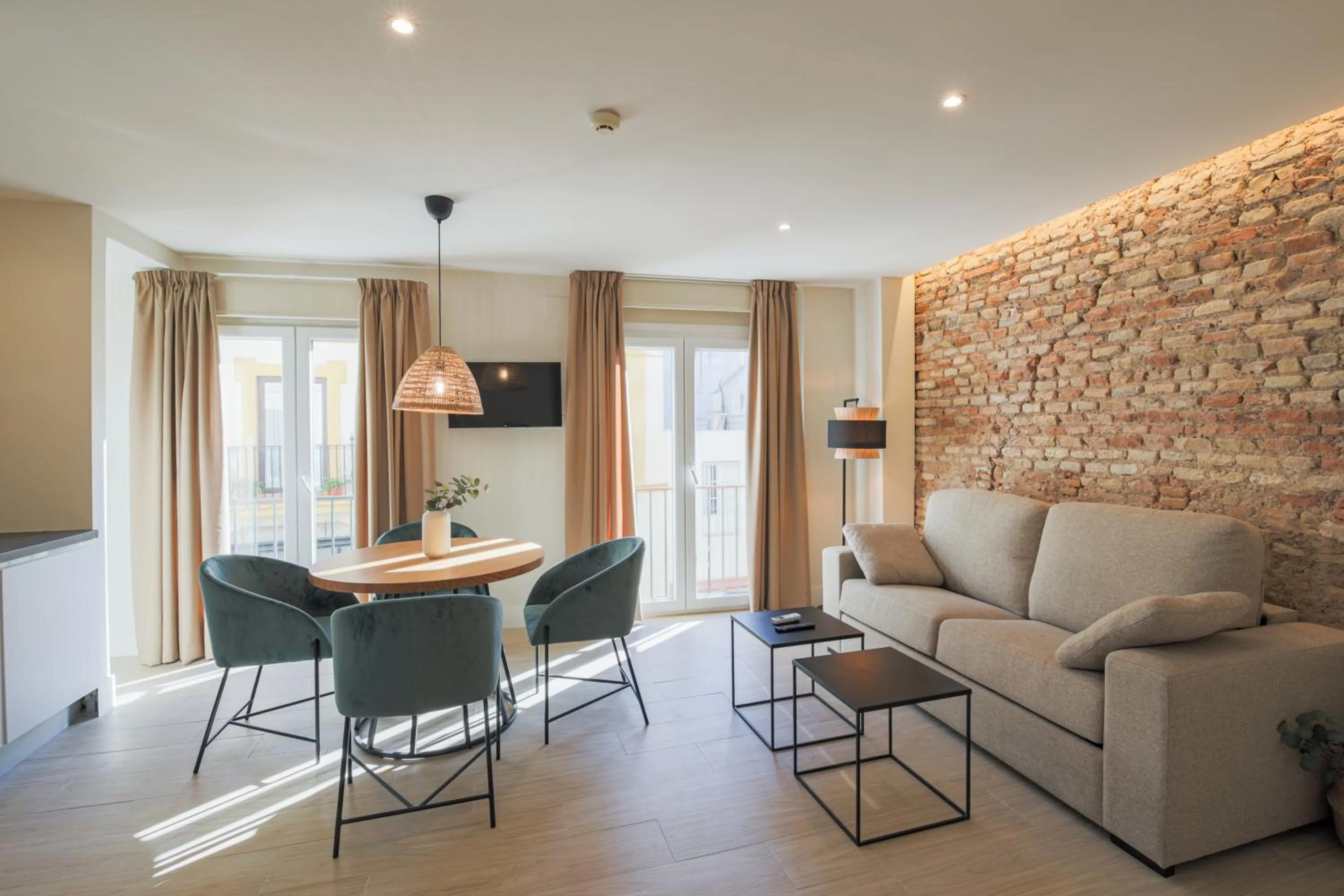 Living room in Apartamentos Magna Sevilla