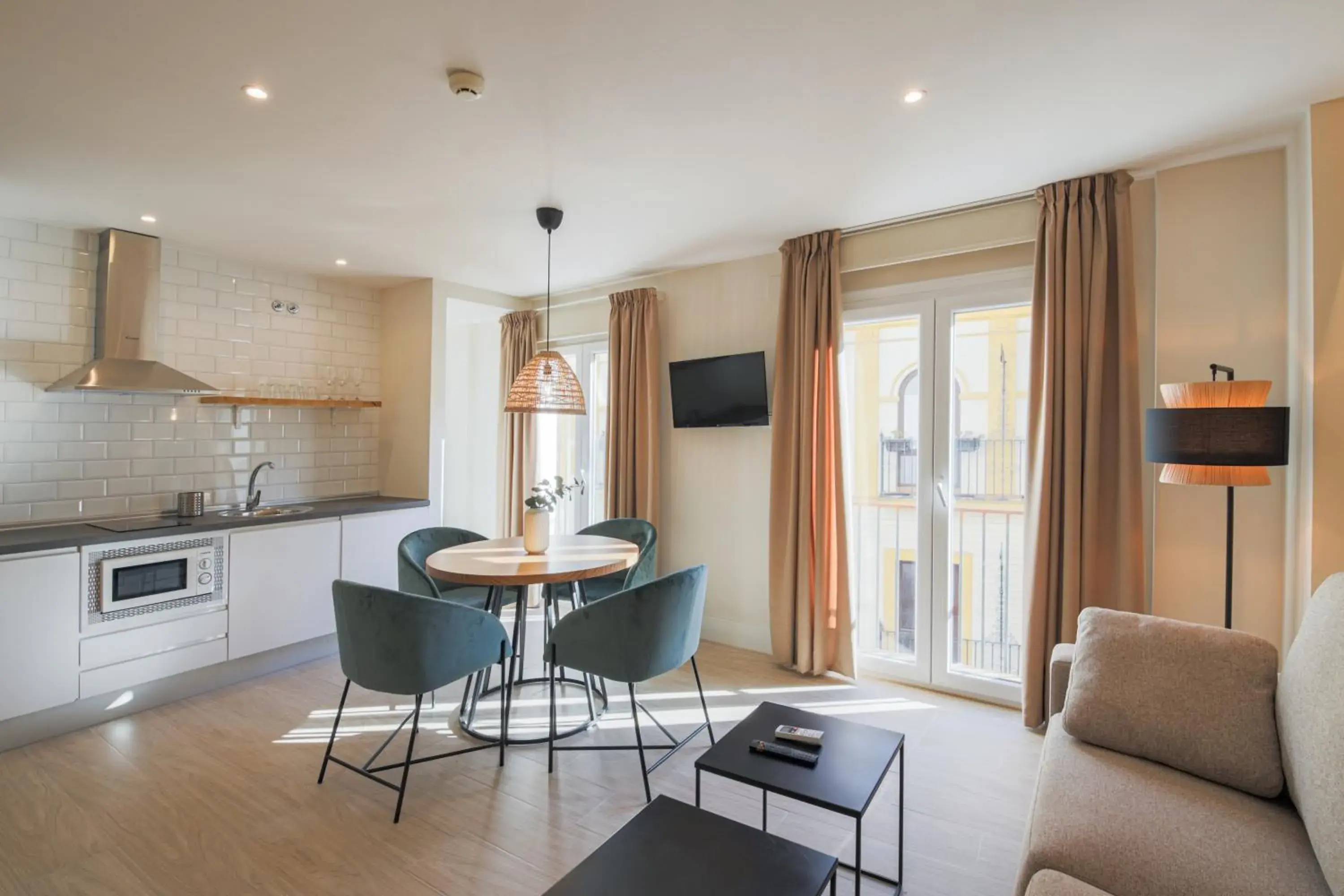 Living room in Apartamentos Magna Sevilla Living room in Apartamentos Magna Sevilla