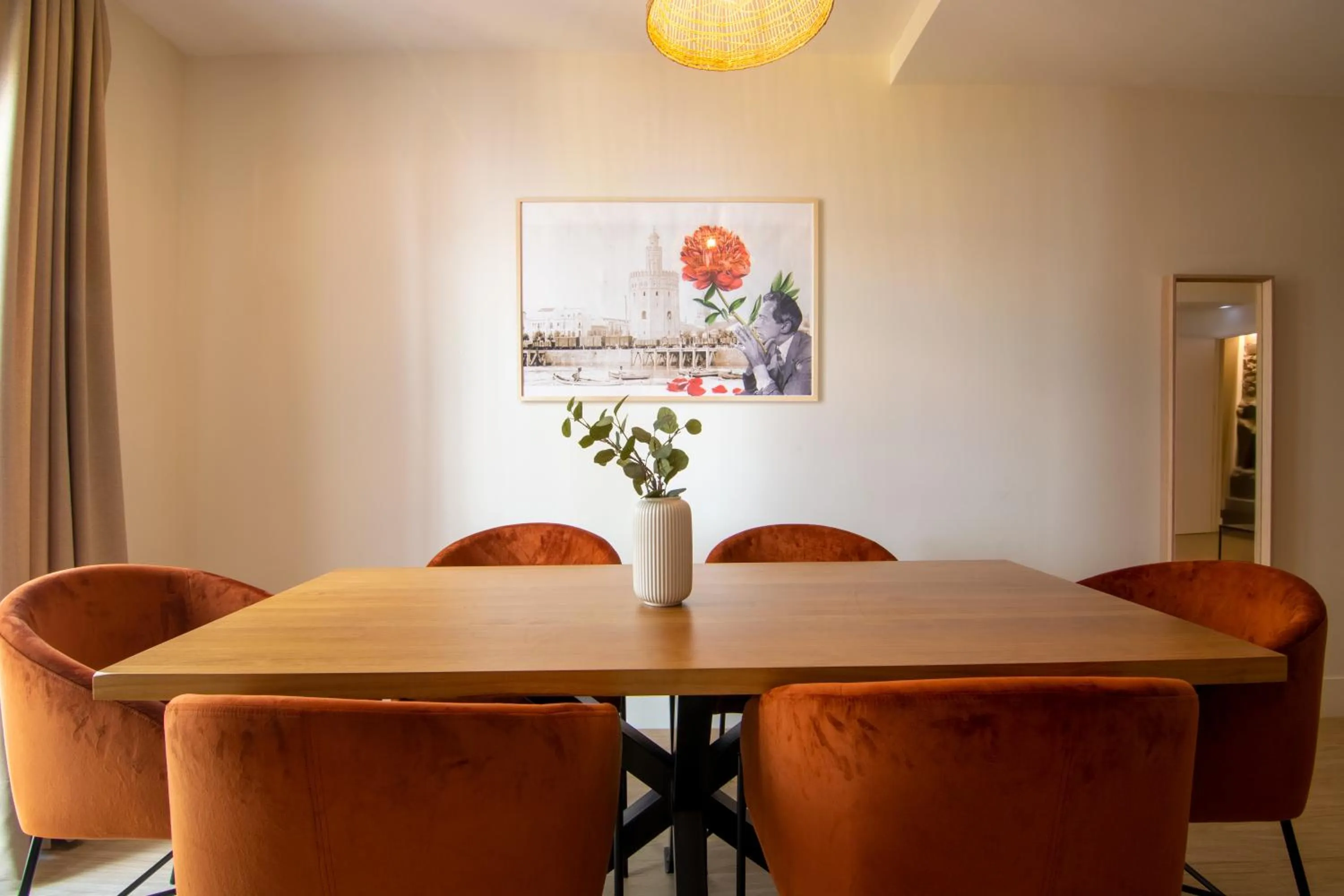 Living room in Apartamentos Magna Sevilla
