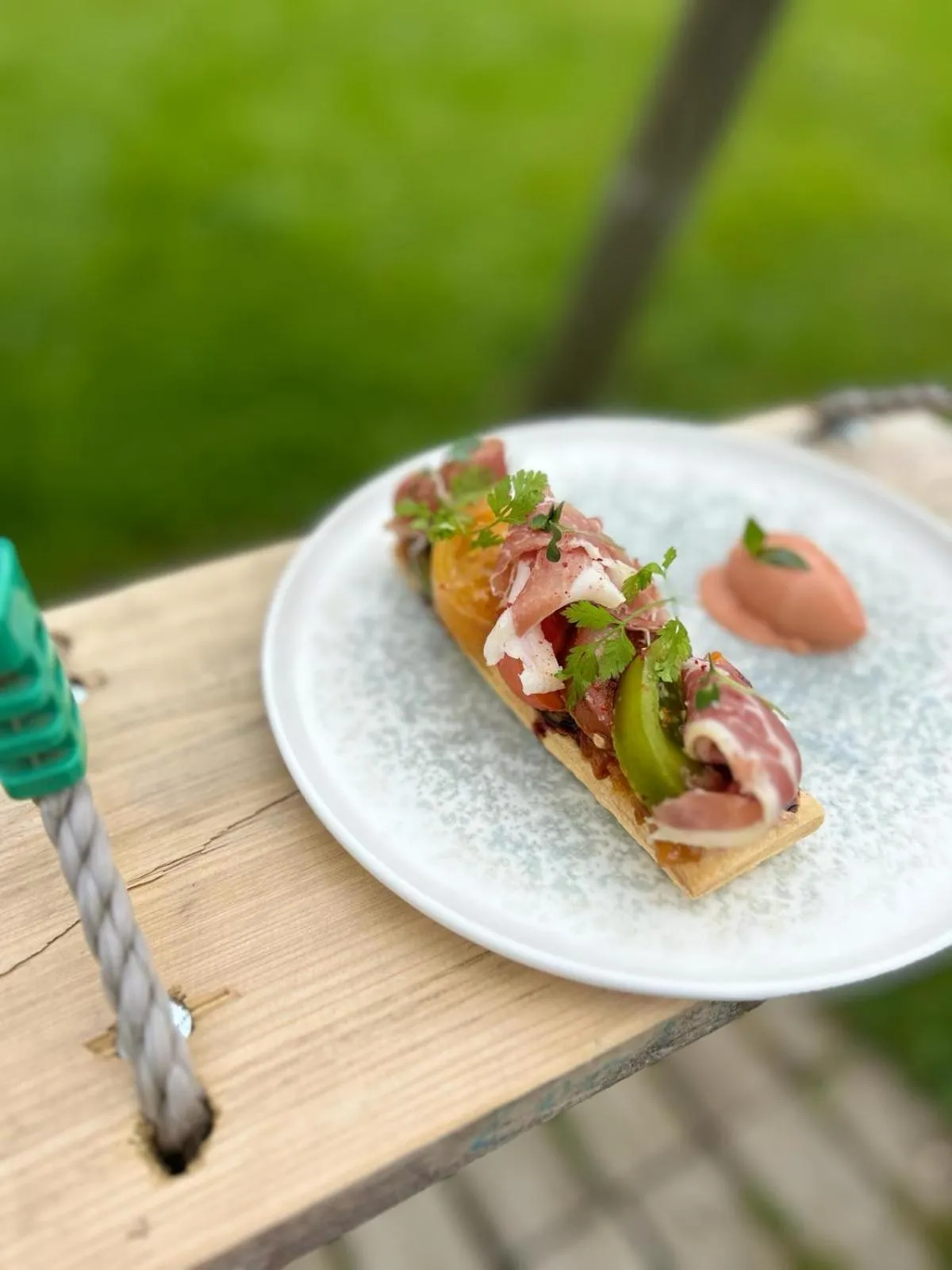 Food close-up in Hob Fort du Pré