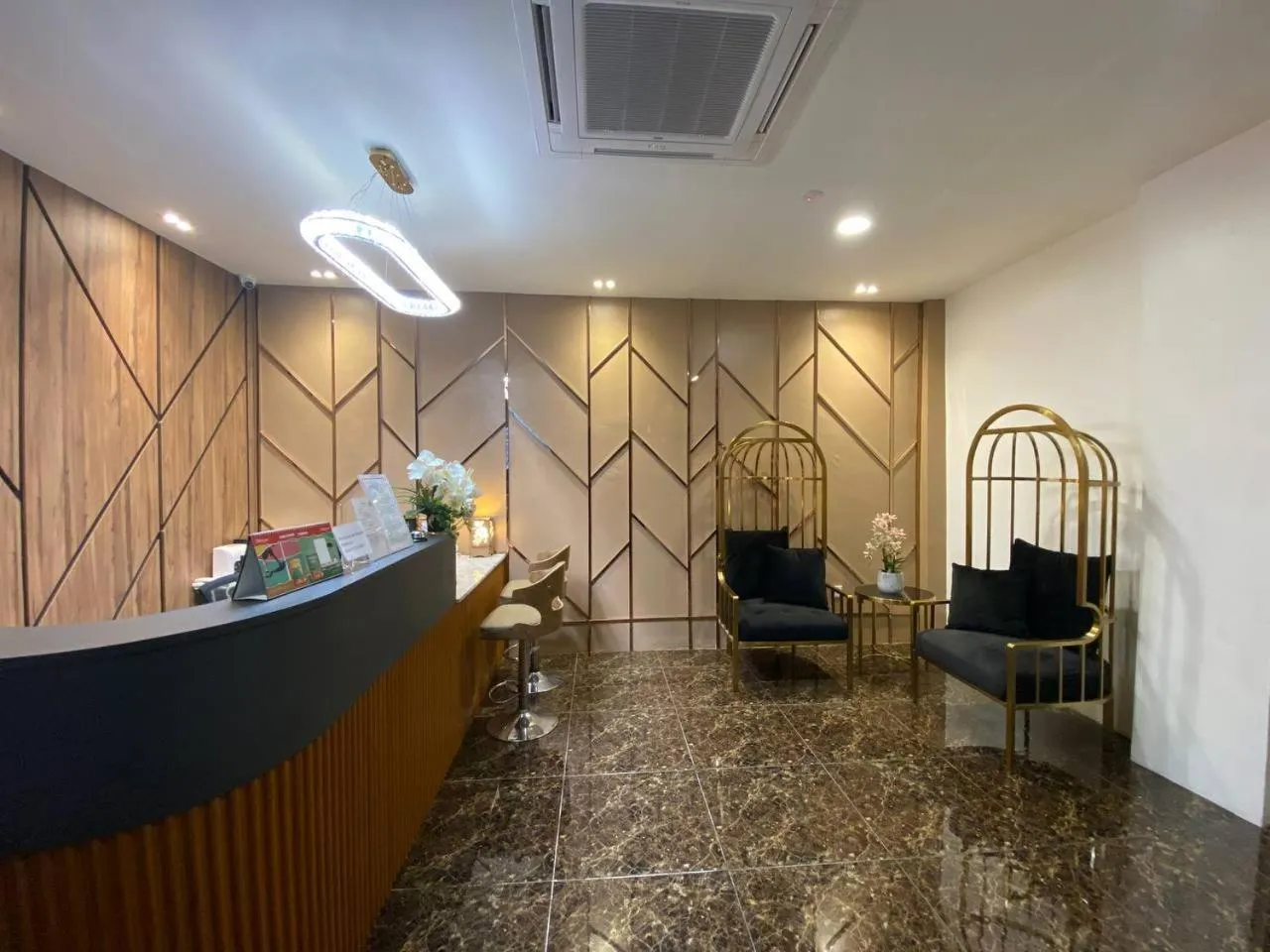 Lobby or reception in Assalam Hotel