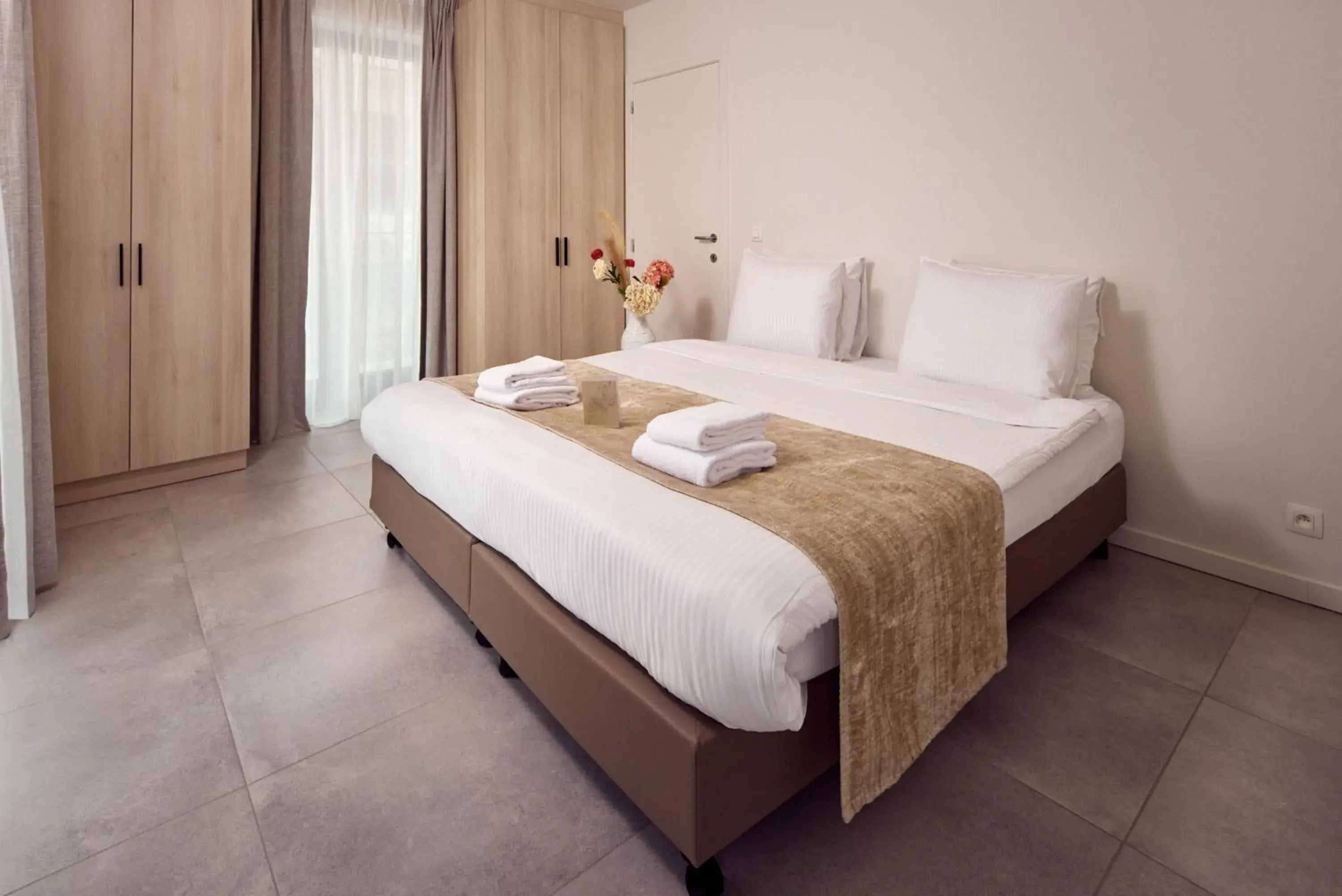 Bed in Van der Valk Hotel Mechelen Bed in Van der Valk Hotel Mechelen