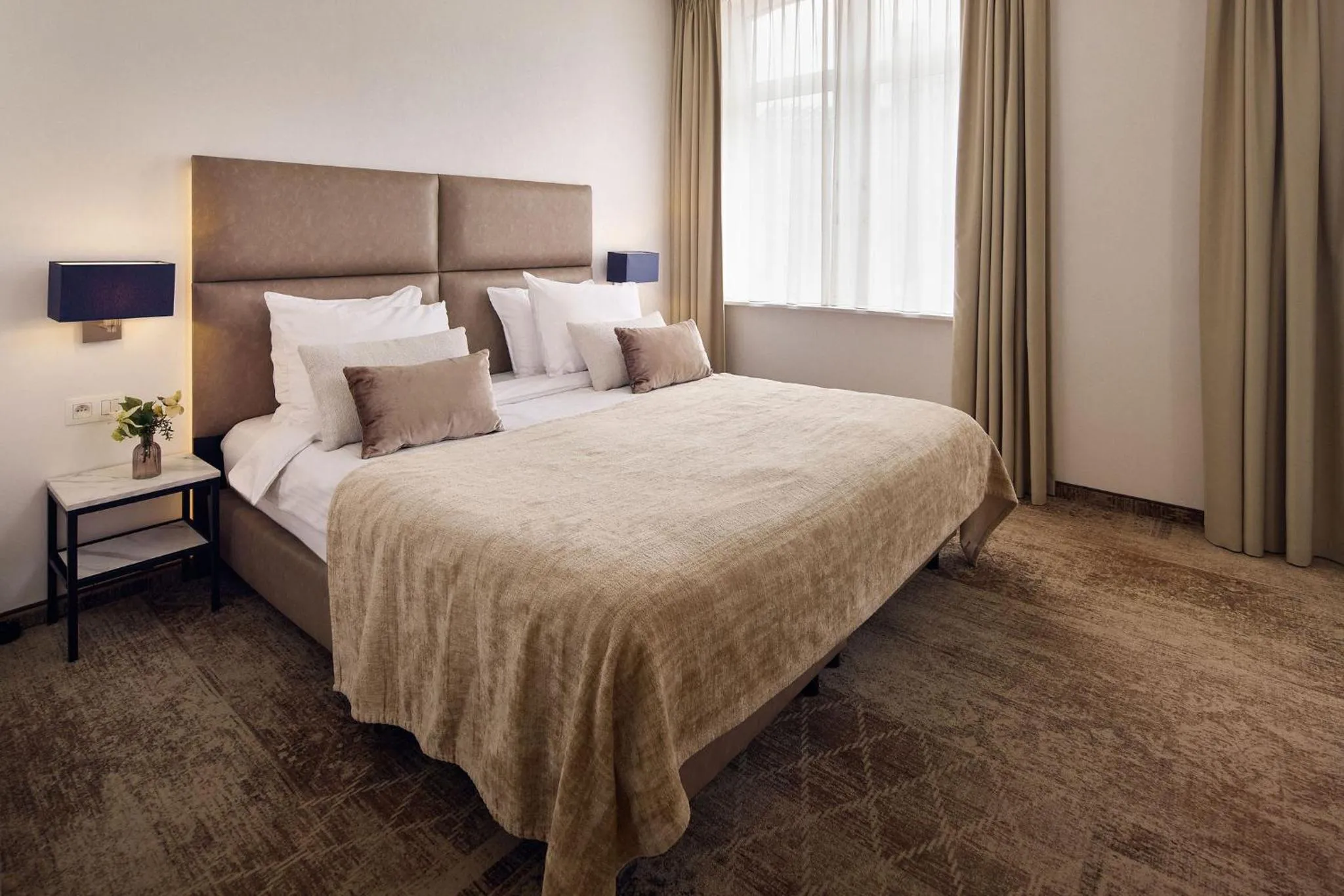 Bed in Van der Valk Hotel Mechelen