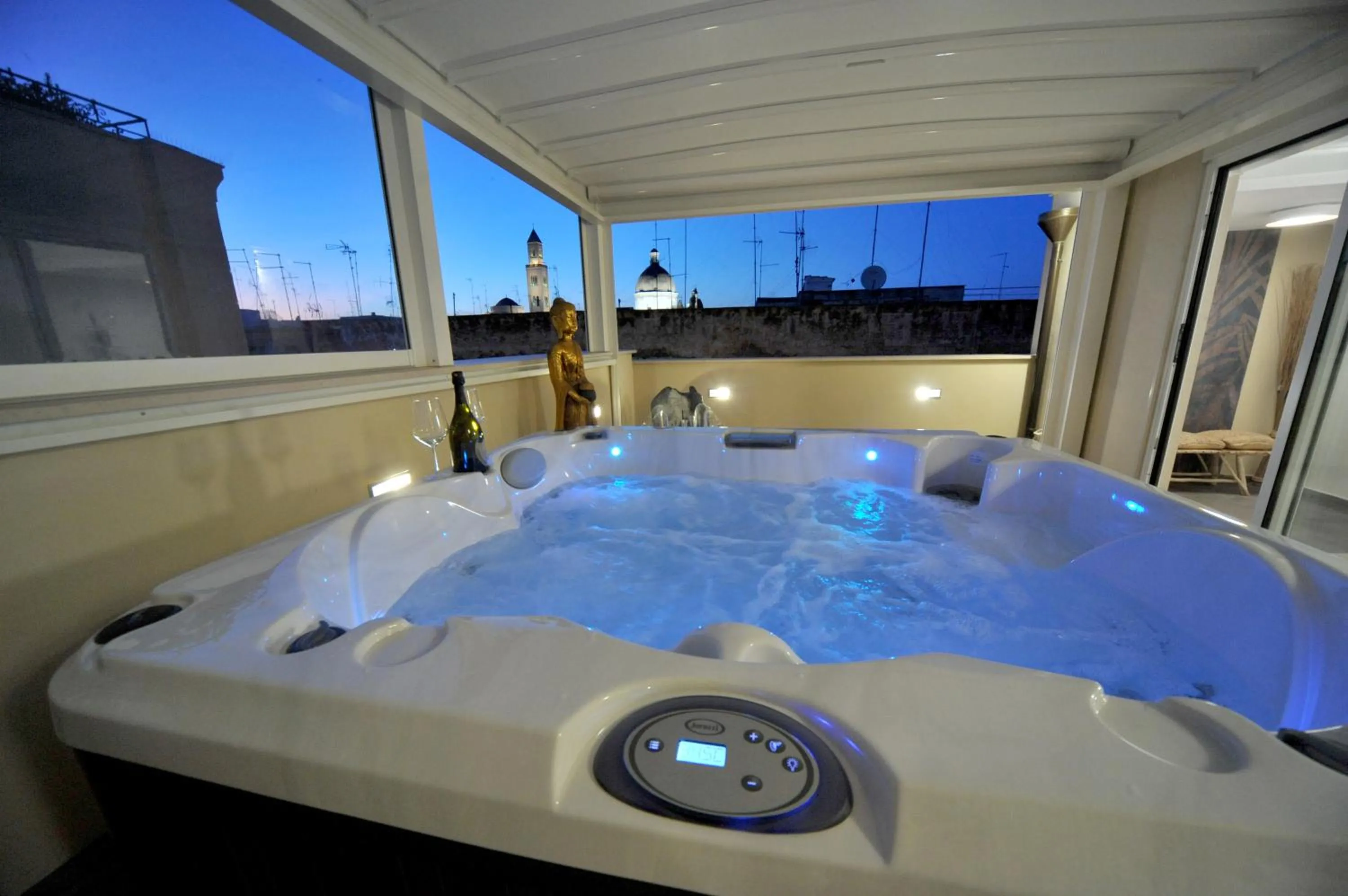 Hot Tub in B&B Palazzo San Michele