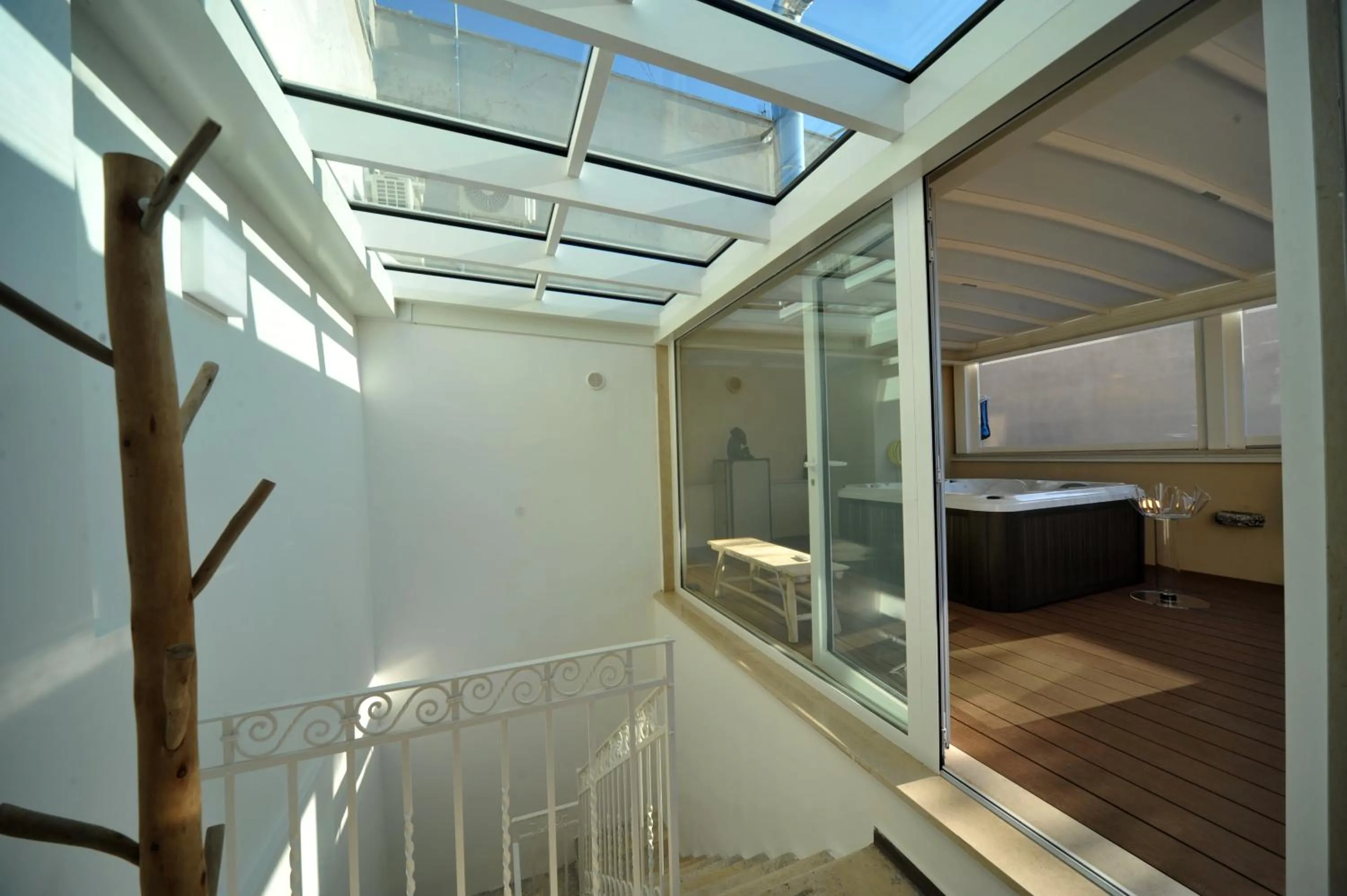 Balcony/Terrace in B&B Palazzo San Michele