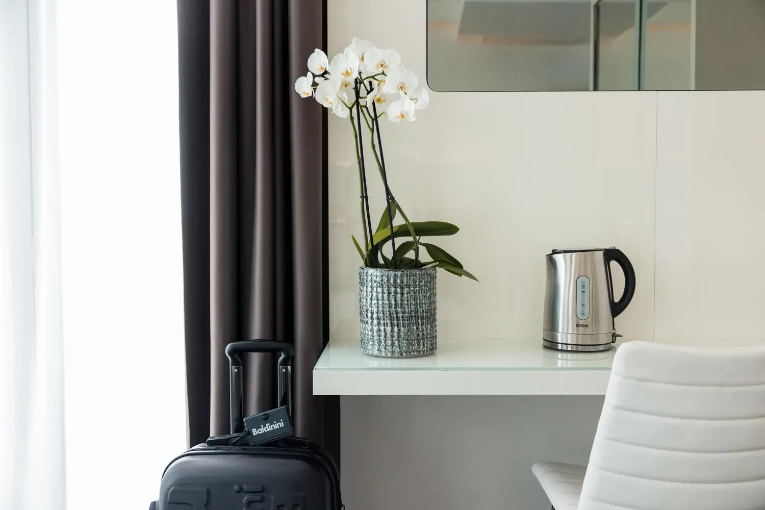 Coffee/tea facilities in Baldinini Hotel