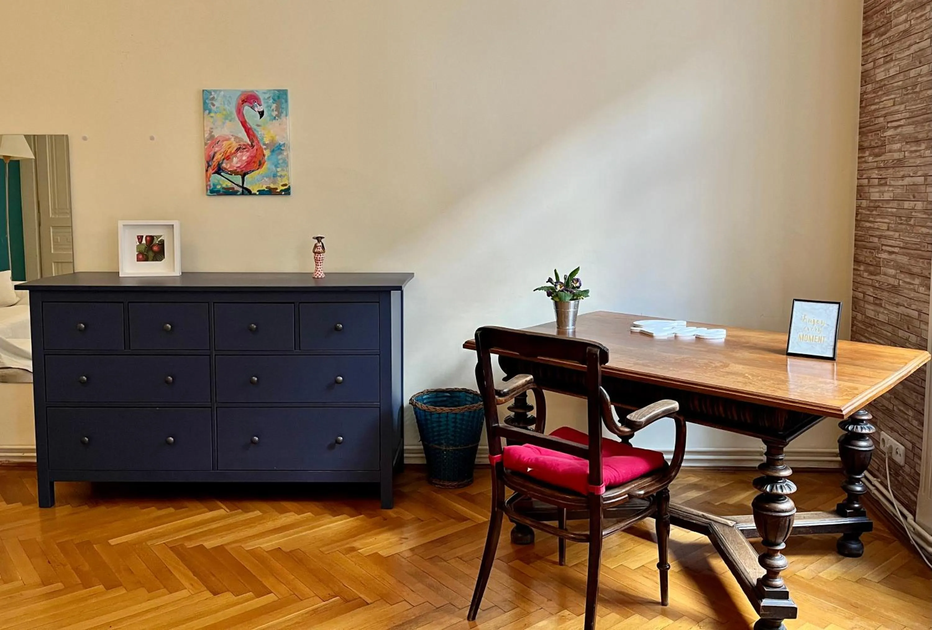 Seating area in Zen Hostel by Central Market