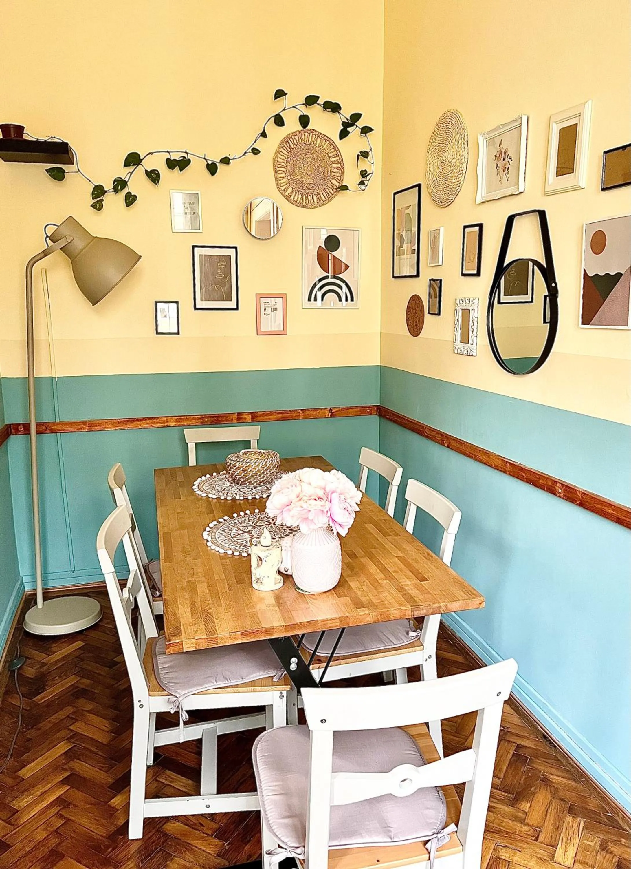 Dining area in Zen Hostel by Central Market