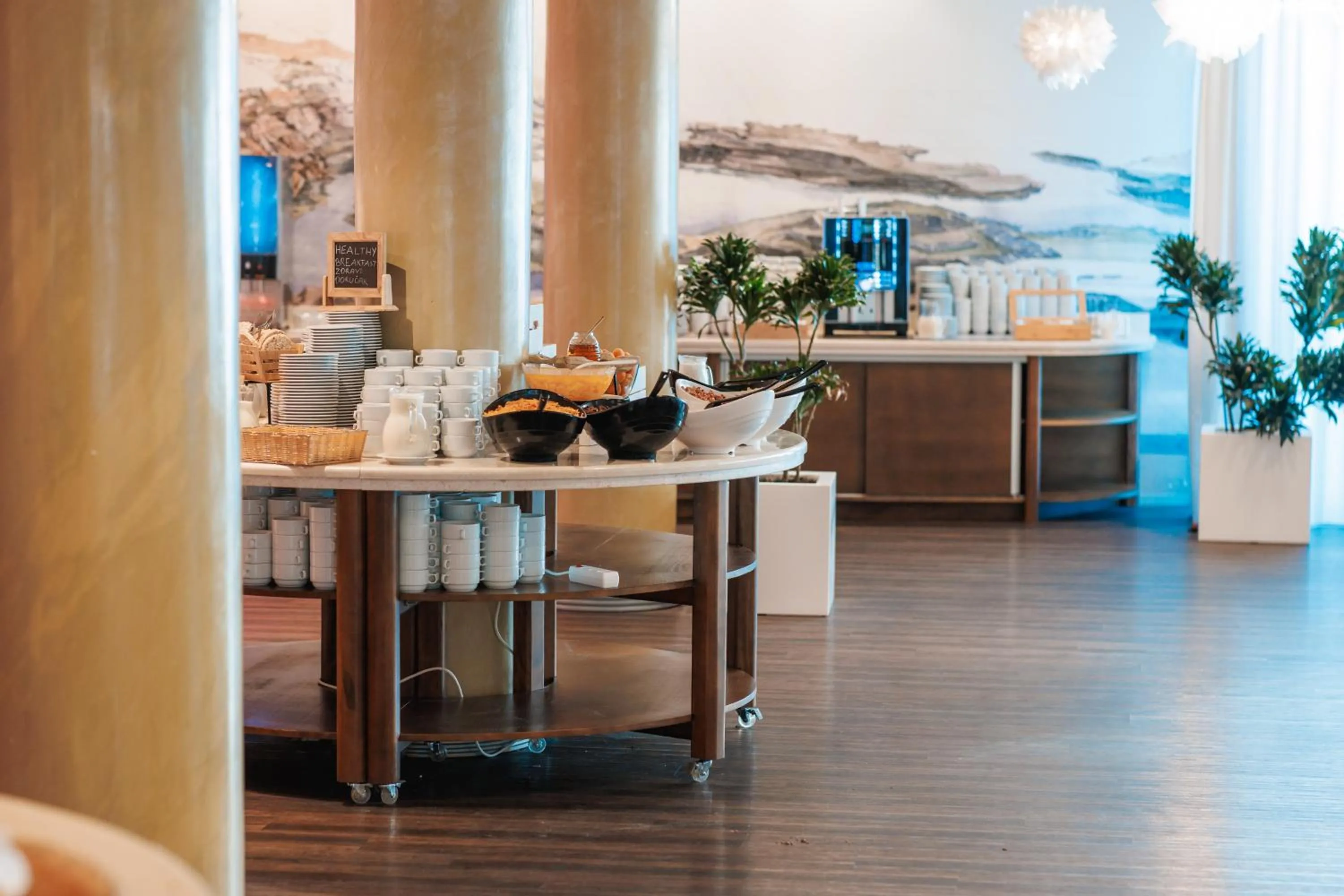 Buffet breakfast in Palmon Bay Hotel & Spa