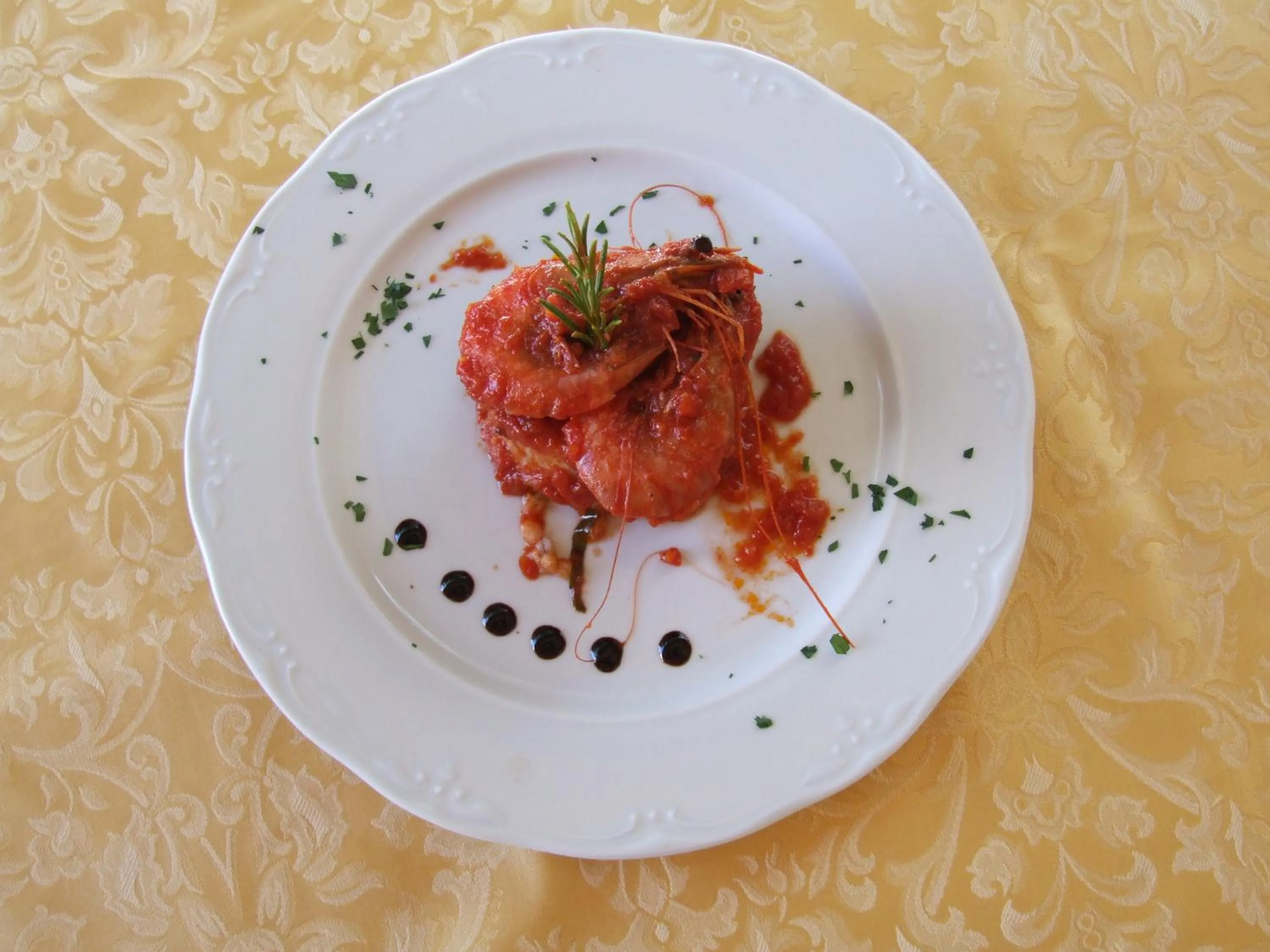 Food close-up in Hotel Itta