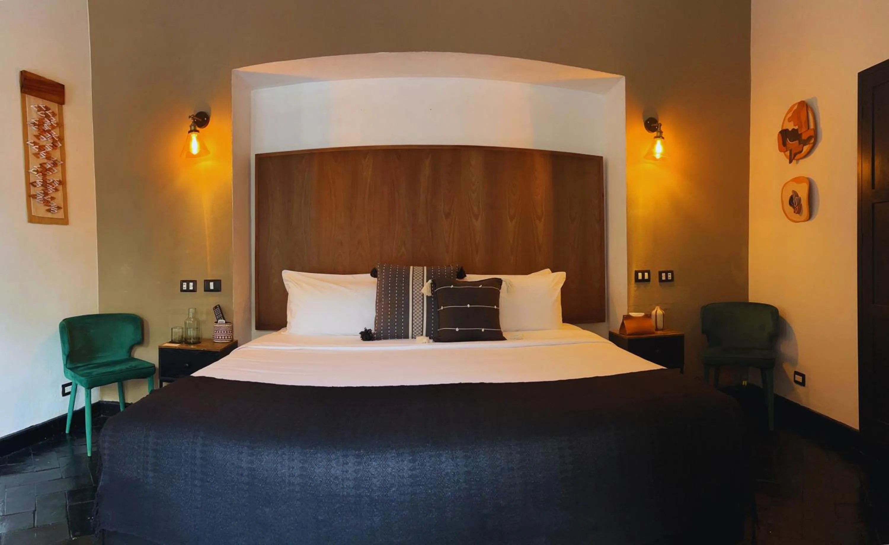 Bed in Hotel Maria Bonita