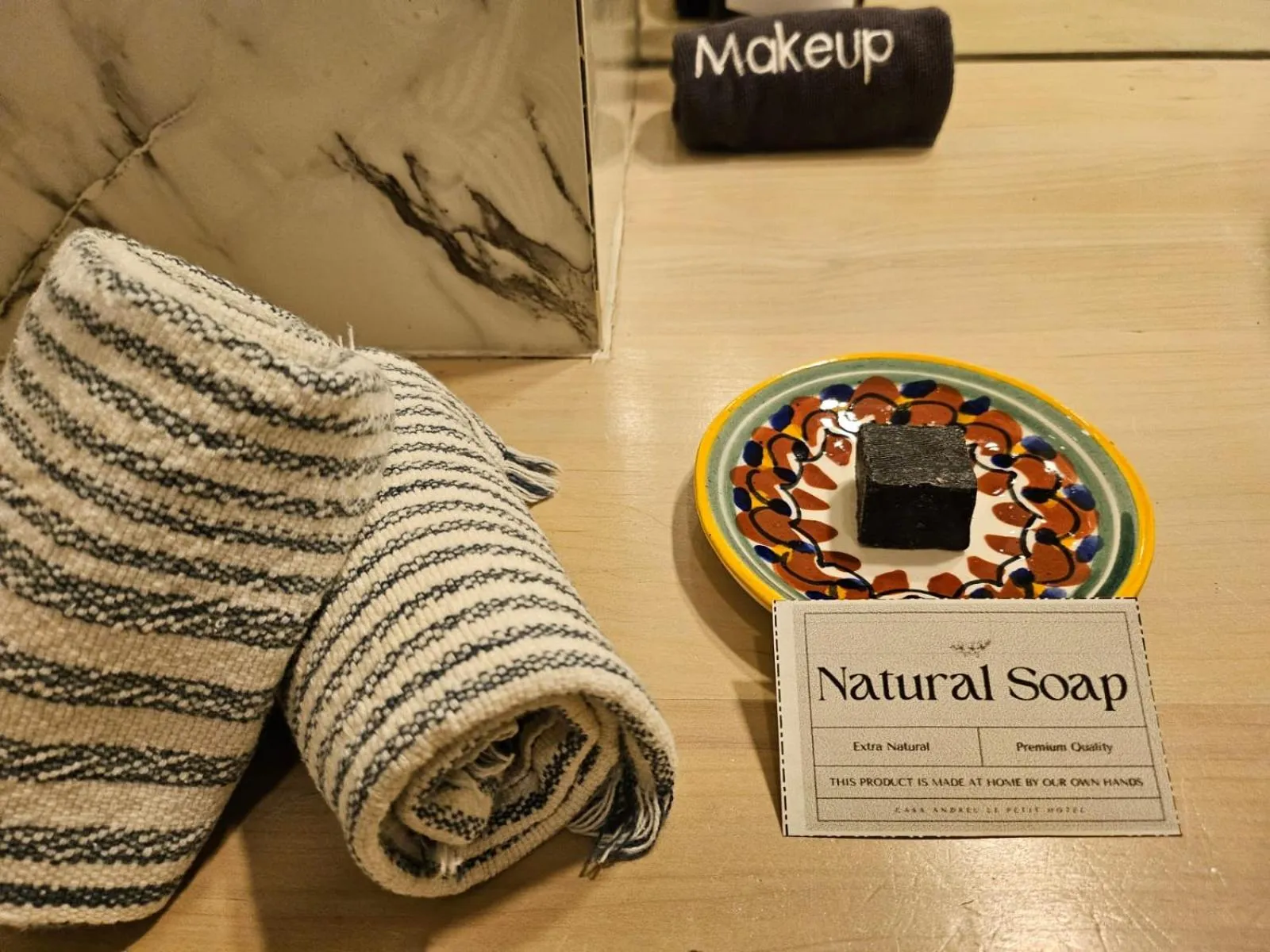 towels in Hotel Maria Bonita