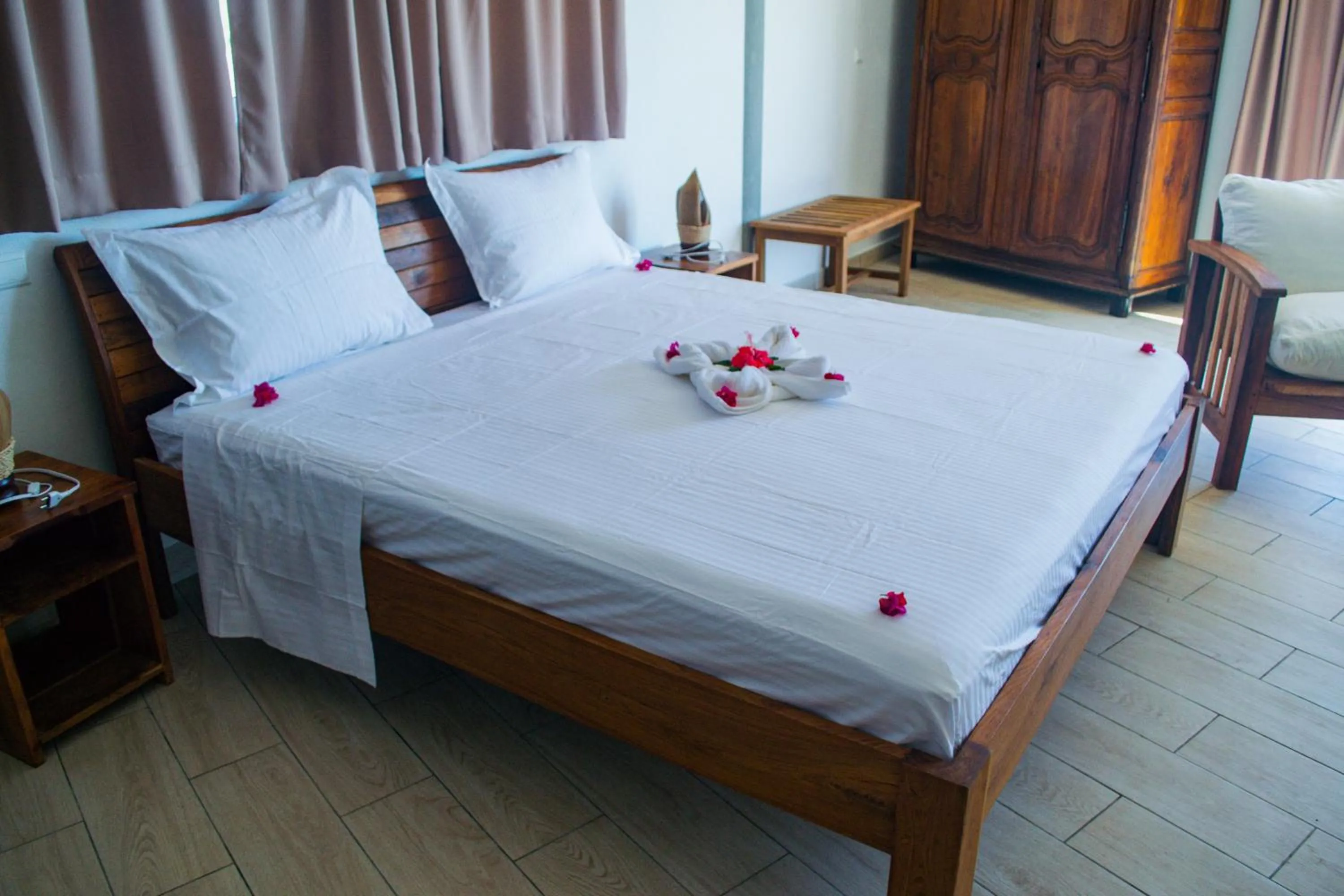 Bed in Orangea Beach Resort