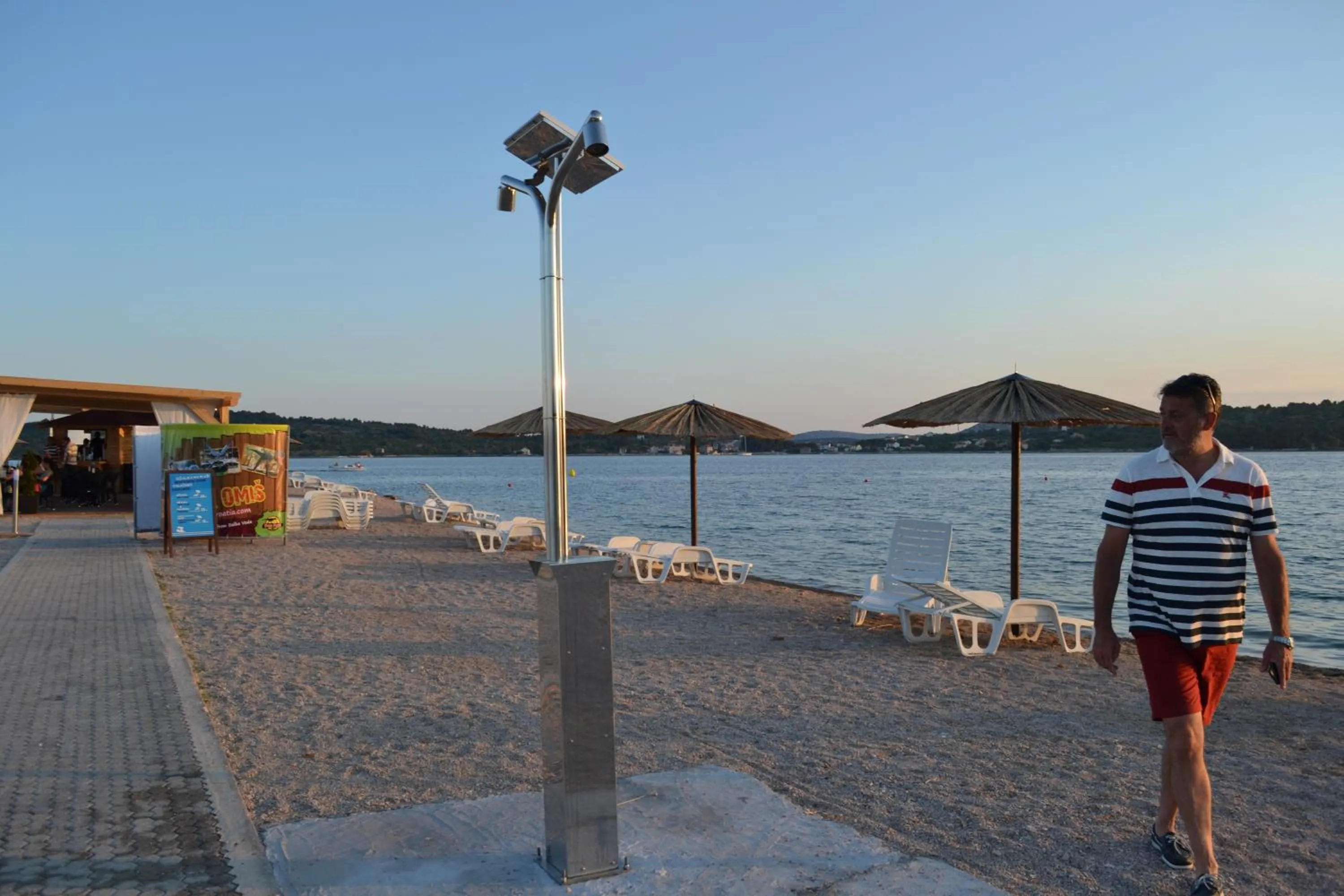 Beach in Pansion Karoca