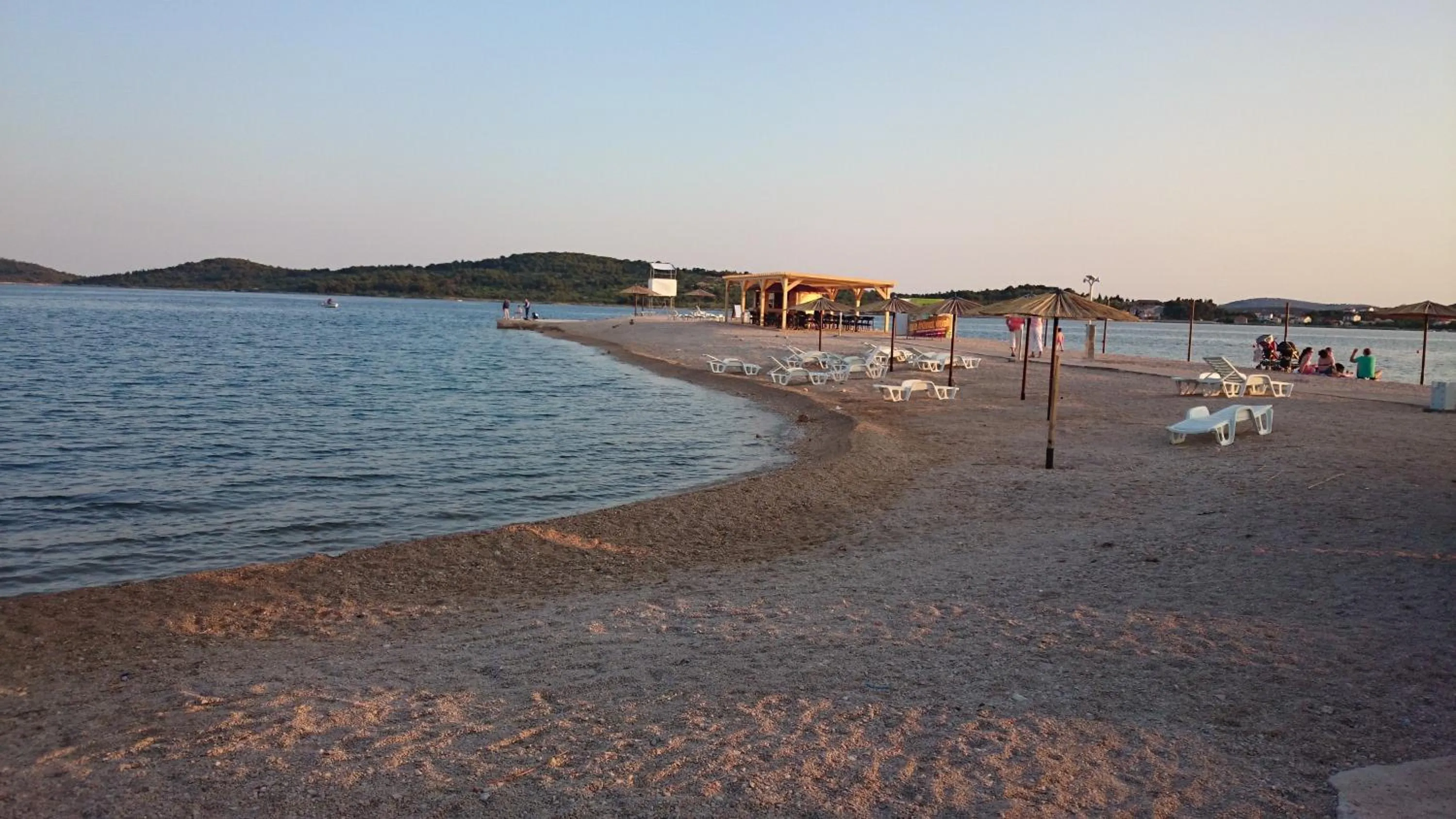 Beach in Pansion Karoca